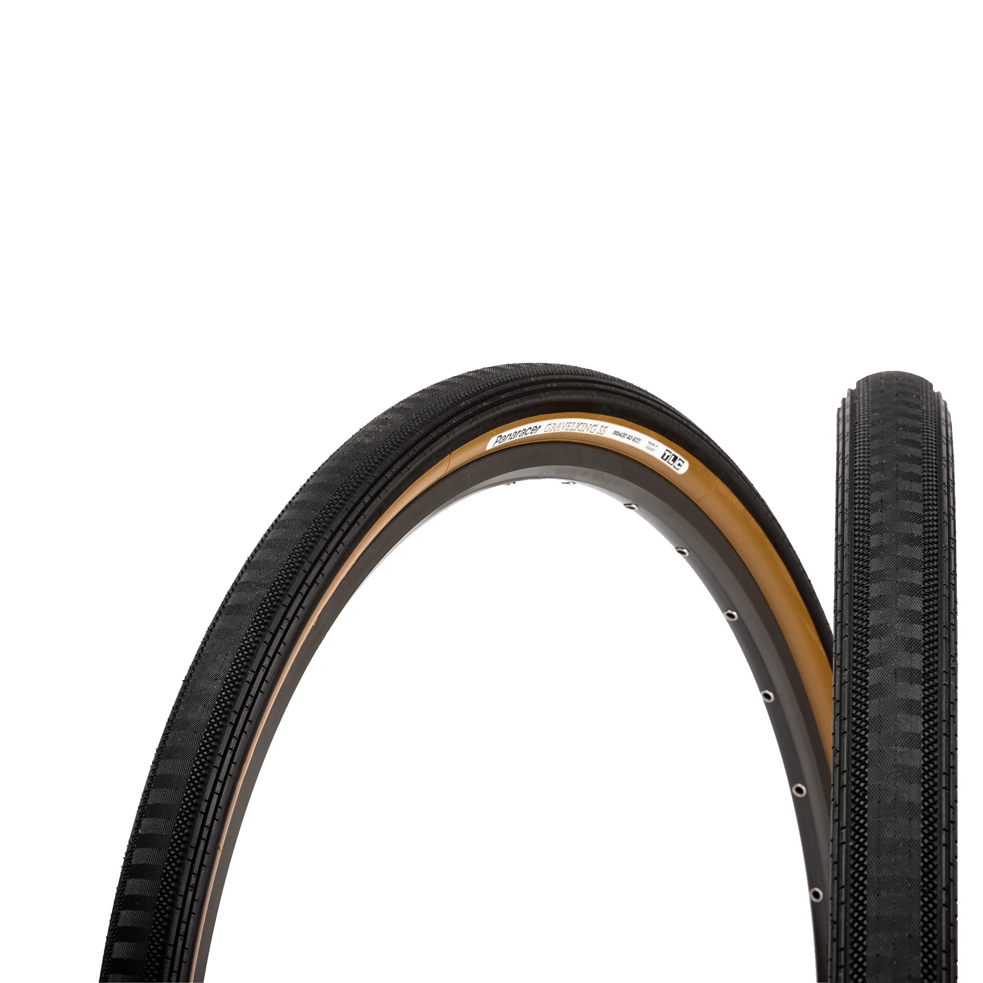 Pneu Gravel GRAVELKING SEMISLICK (Standard) TLC - Tringle Souple 700x35C K000 BLACK main image 0