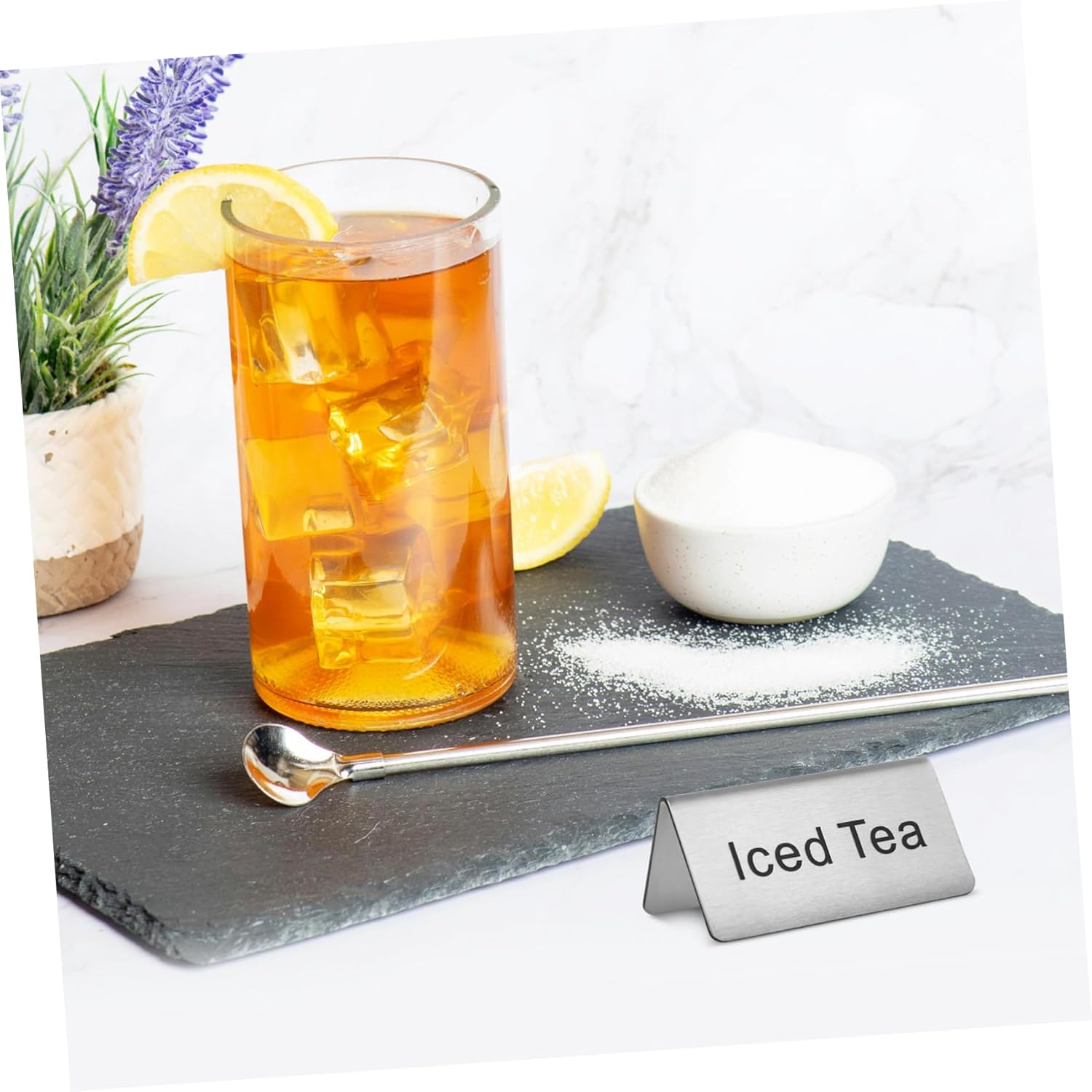 15pcs Coffee Table Signs Beverage Labels for Buffet and Food Service Sleek Design for Restaurants and Cafes Space-saving Upright Display