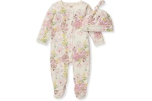 Burt's Bees Baby Girl's Romper Jumpsuit: Comfort and Style for Your Little One