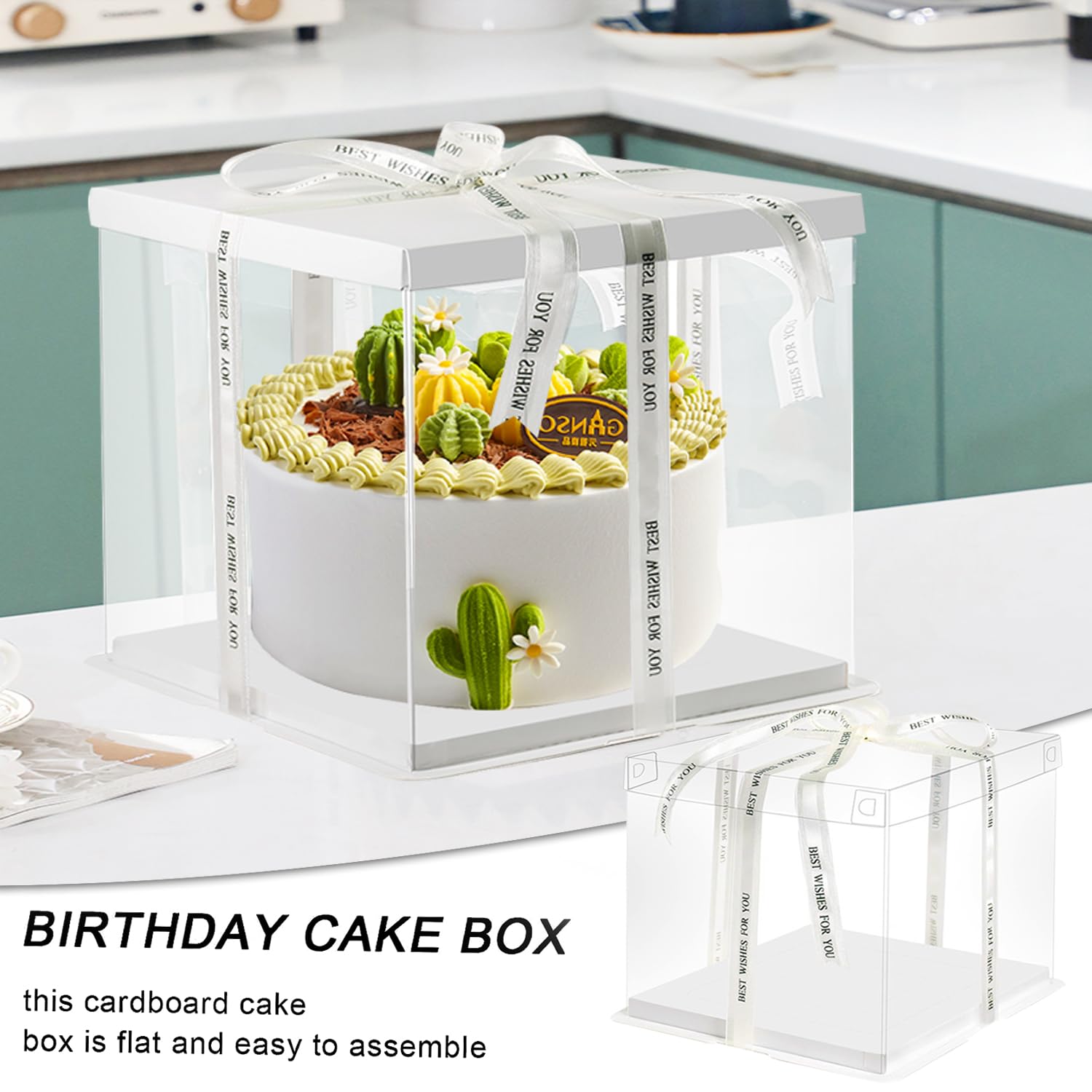 Boîte à gâteau transparente à trois niveaux avec double hauteur pour anniversaire en plastique à une seule couche - Chine Boîte à gâteaux, boîte en plastique Boîte à gâteau transparente à trois niveaux avec double hauteur pour anniversaire en plastique à une seule couche - Chine Boîte à gâteaux, boîte en plastique