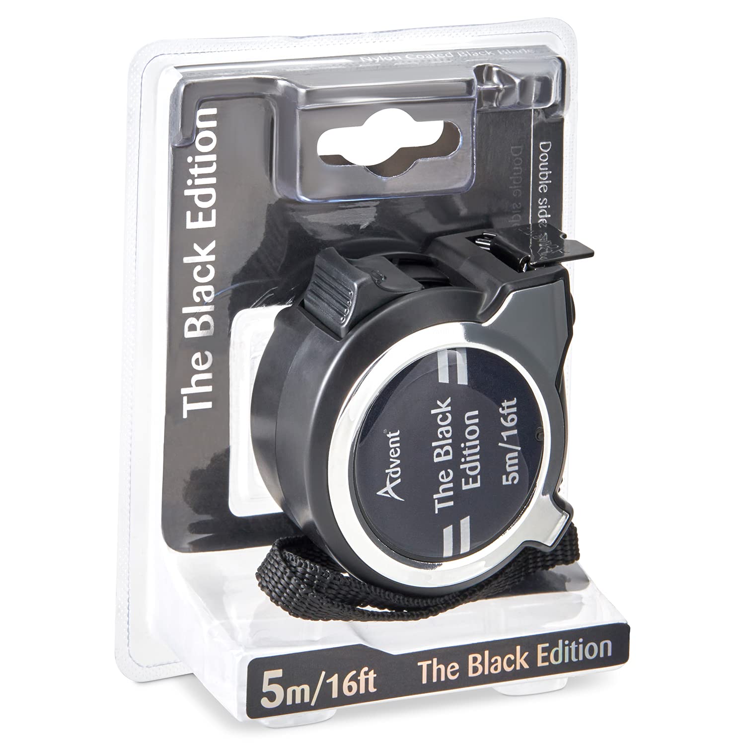 Advent Black Edition 5m/16ft x 25mm Professional Tape Measure - ATM1-5025