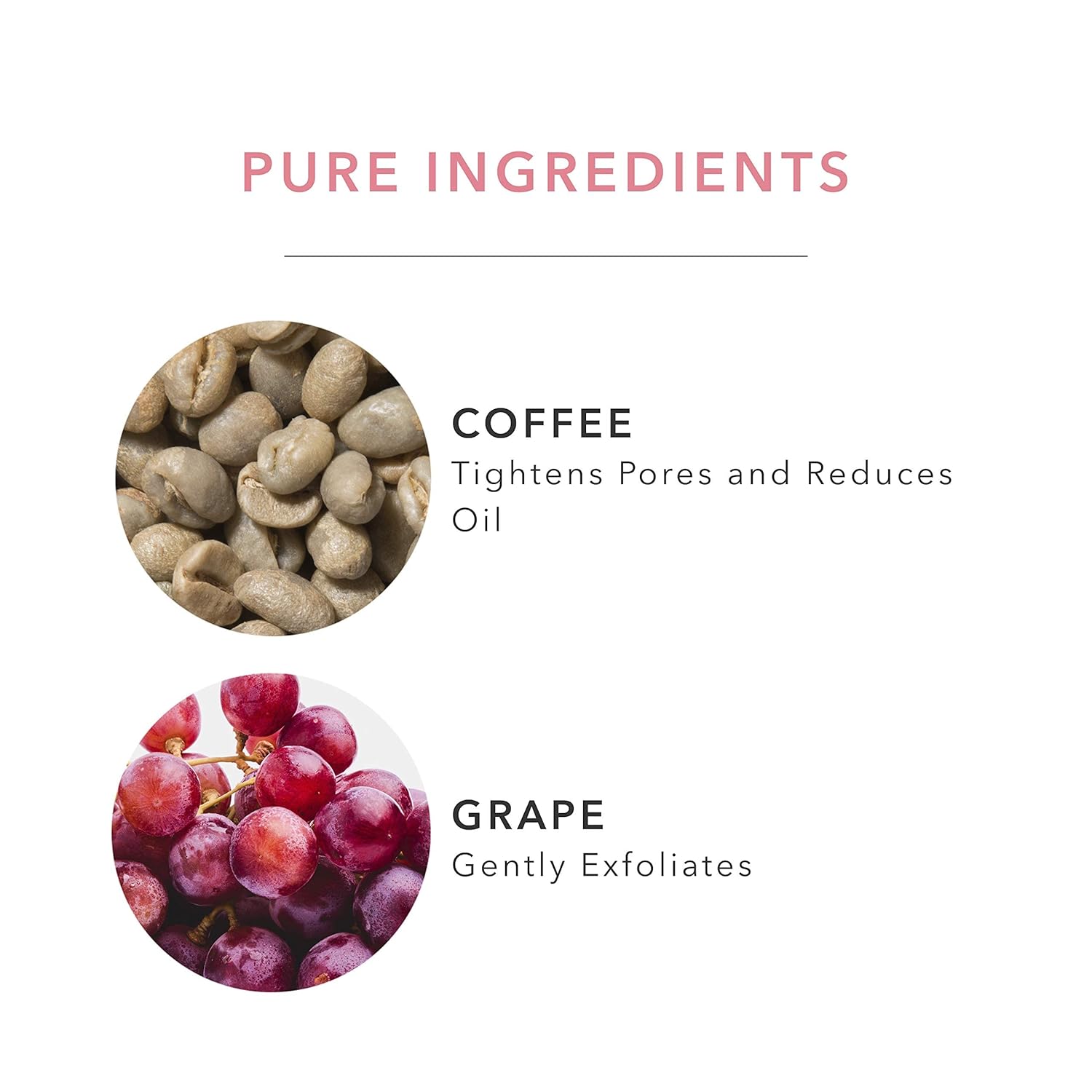 100% PURE Acai Pulp Facial Scrub, Exfoliating, Organic Face Wash (2 Fl Oz) : Beauty & Personal Care