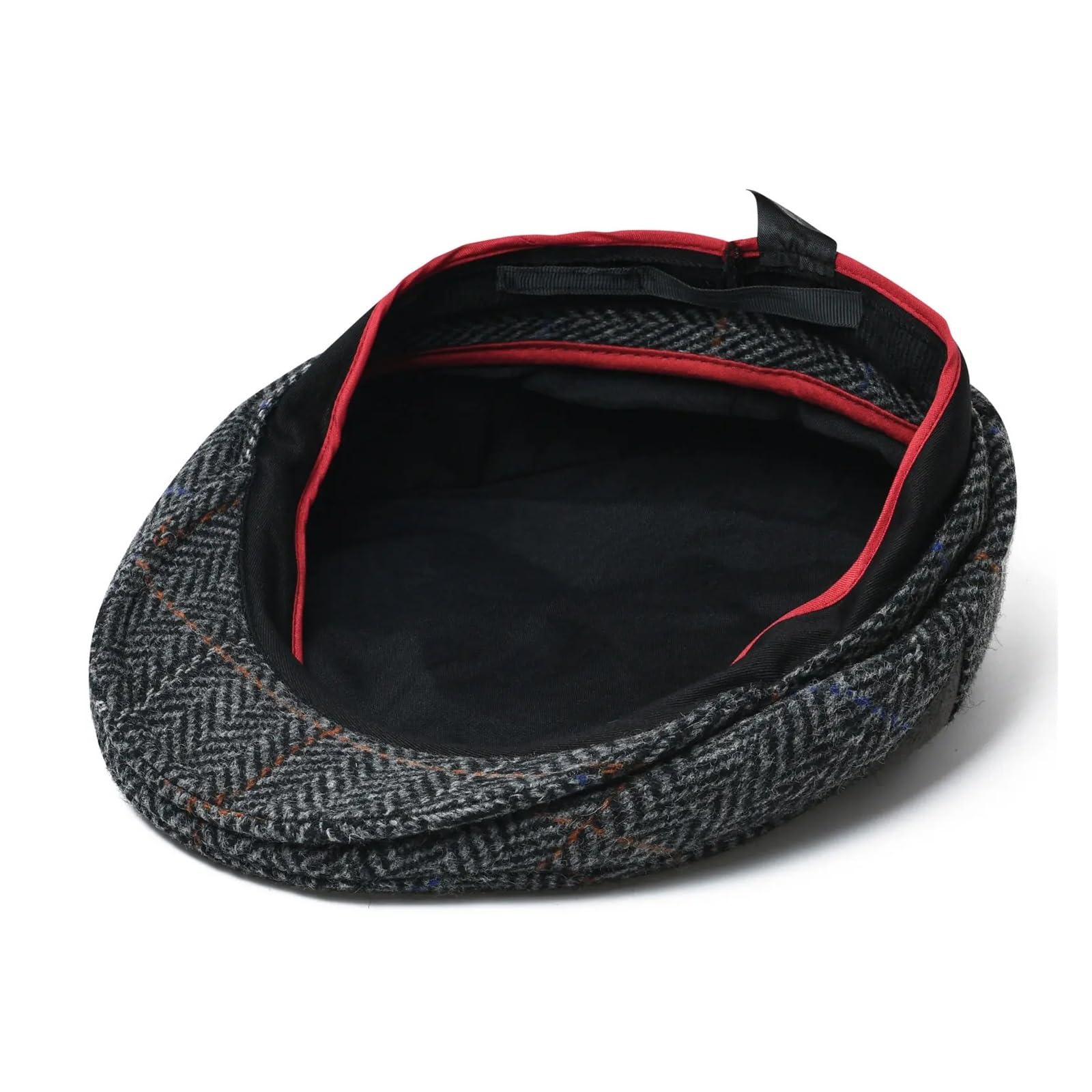 Men's Irish Flat Cap Wool Tweed Gatsby Newsboy Causal Herringbone Ivy Hat