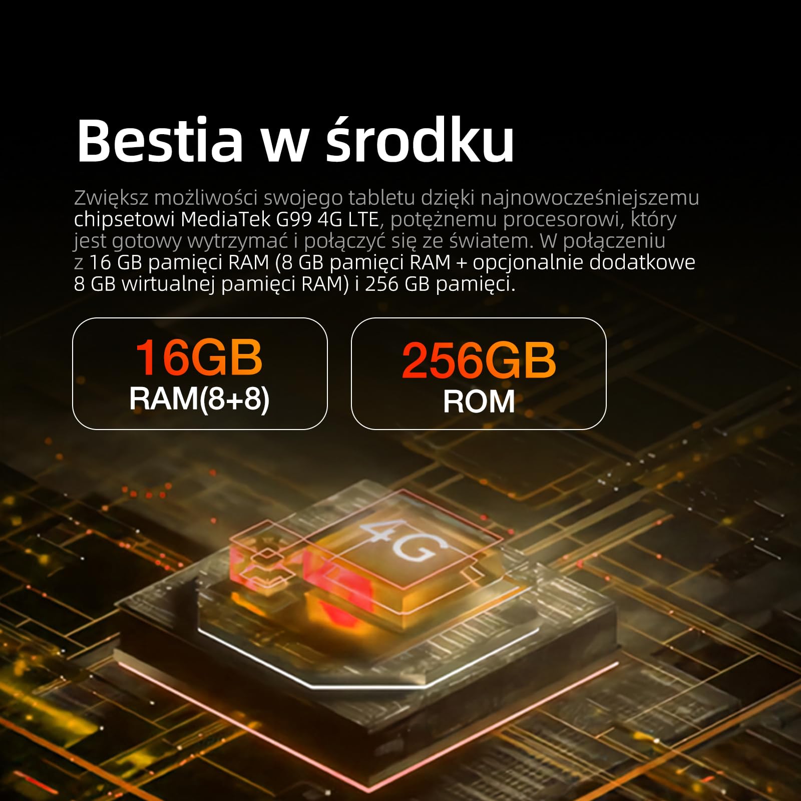 AGM PAD P2 aktywny tablet z systemem Android z klawiaturą i długopisem (2024), 16 (8+8) GB + 256 GB, wodoodporny tablet zewnętrzny FHD 11 cali, Dual SIM 4G/WiFi 6/OTG//Widevine L1/G99, zawiera etui +