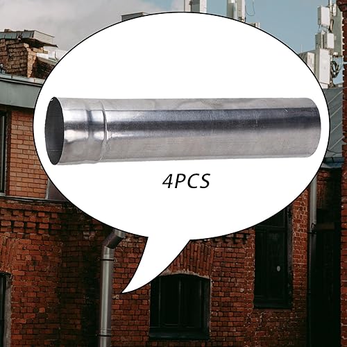 Miniatura 5 de Tubos de extensión de conducto rectos, tubo de chimenea, estufas de tienda de campaña calientes, accesorios de chimenea para tubos de escape,