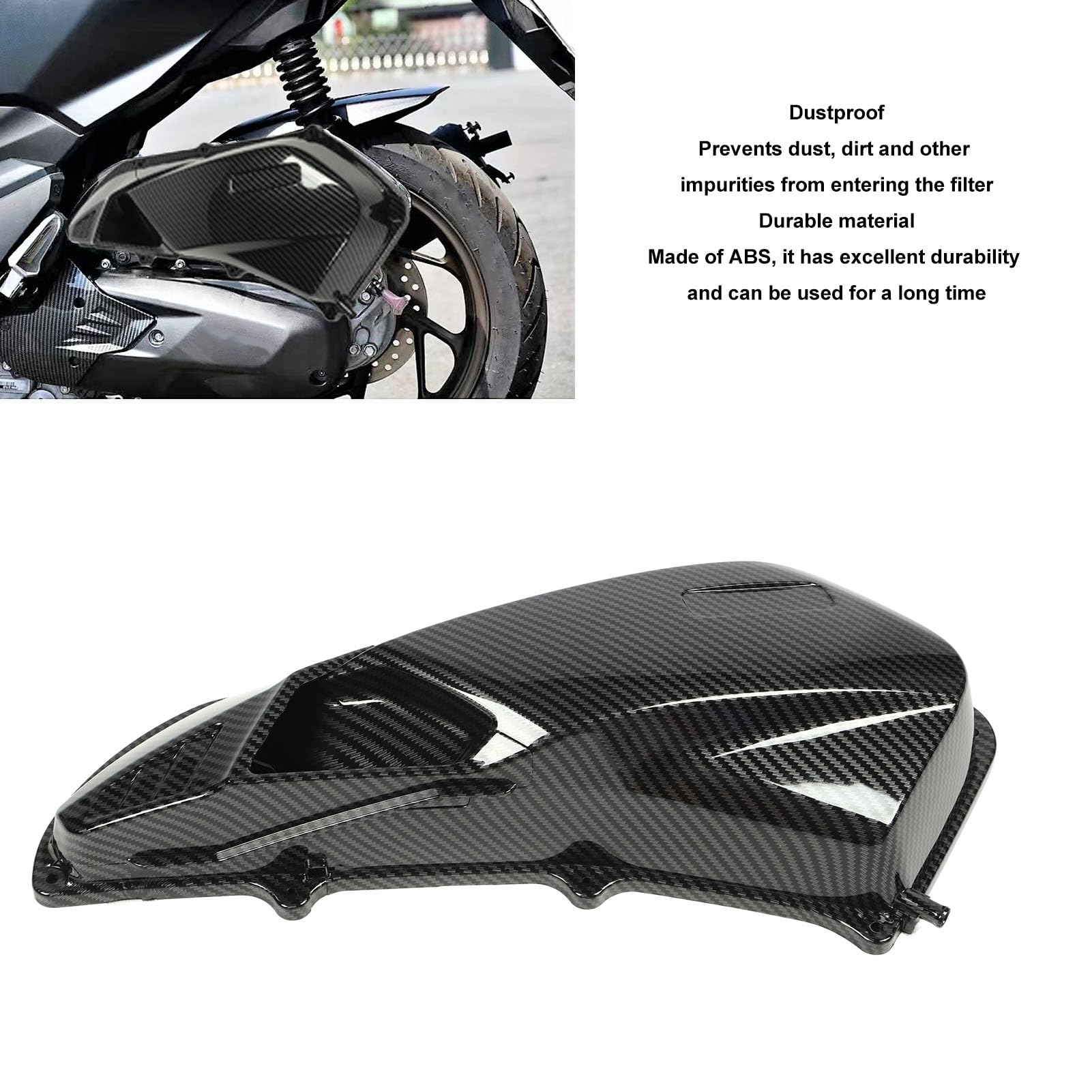 PCX160 / ADV160 / VARIO160対応 空気フィルターカバー Amazon.co.jp: 強化されたエアフィルターカバー、エアクリーナー