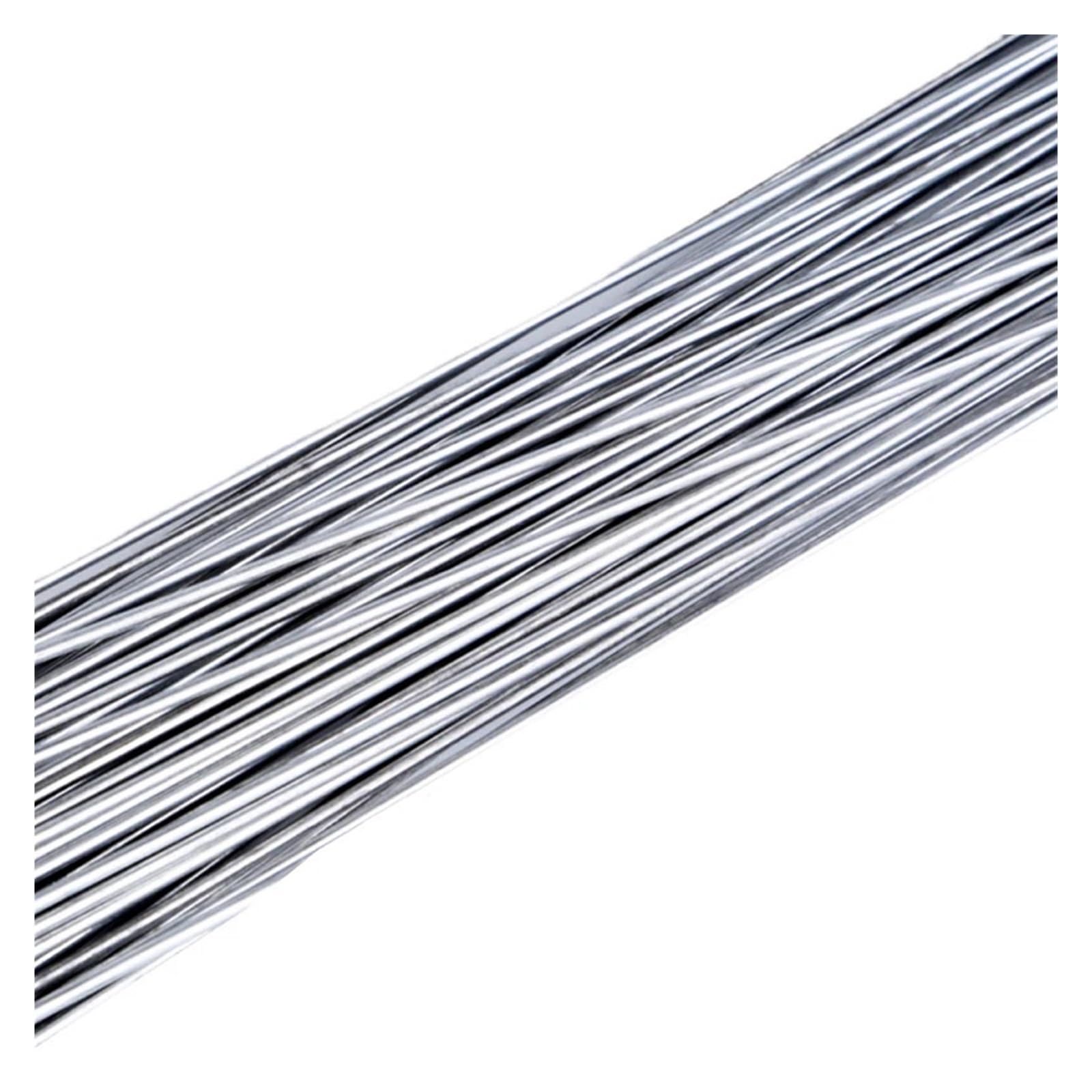 50~10 piezas de varillas de soldadura de aluminio sin necesidad de polvo de soldadura, soldadura fuerte de baja temperatura(2.0x250mm,50pcs)