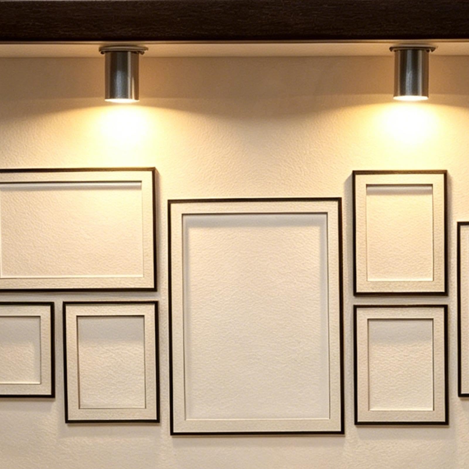 Museo de Fotos Silueta de Madera para Figuras