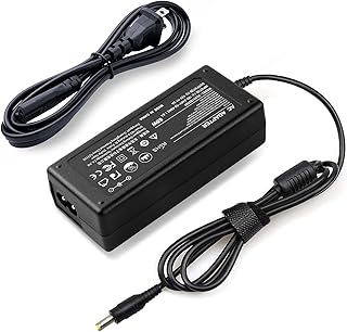 12V Ac Dc Adapter Power Cord for Insignia 19" 20" 24" 28" 32" LED HDTV HD TV NS-32D312NA15, NS-32D220NA16, AY060A-ZF122, NS-24ED310NA15, NS-19E310A13 NS NS-24E200NA14 NS-32D420NA16 Power Supply Cord