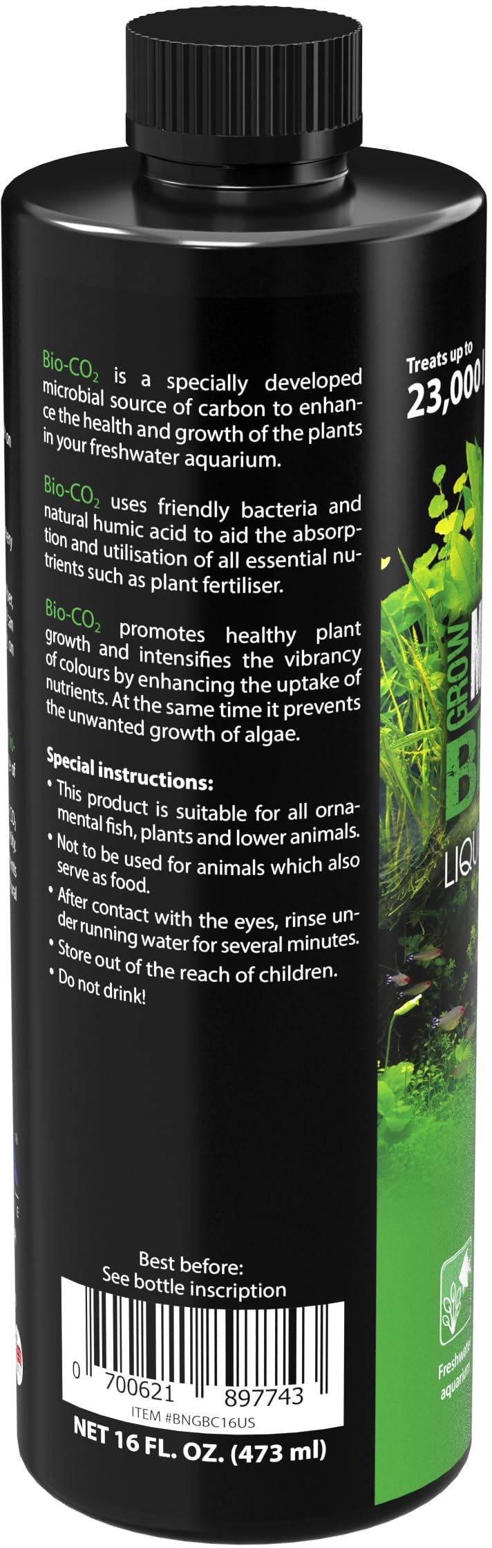 Fertilizzante Liquido CO2 Microbe-Lift - Per Piante Acquatiche, Biologico, 5.750 Litri Di Portata - Foto 7