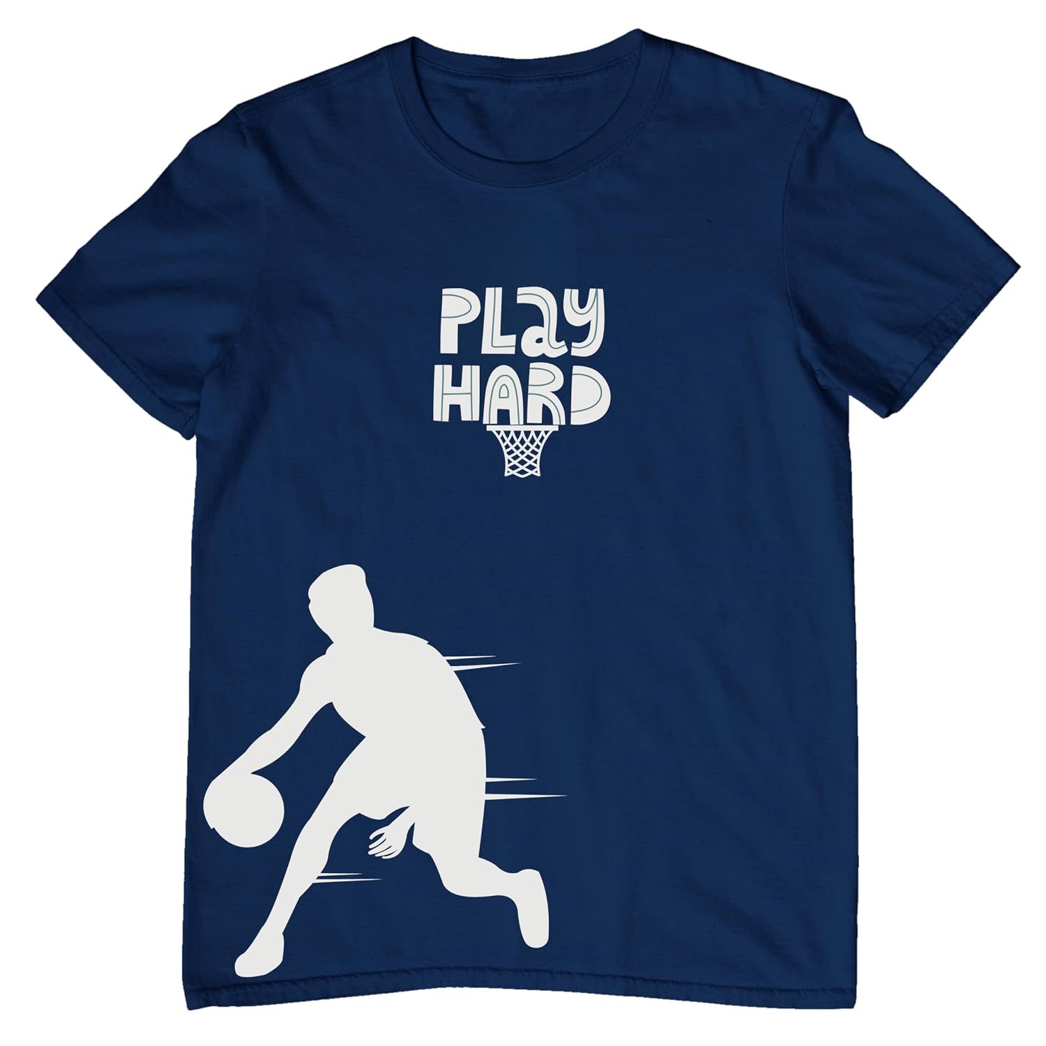 TeeSlix Basketball Print Premium Cotton Boys Tshirt | Regular Fit | Round Collar | Blue, Black, White, Red| Age 4 to 17 Ye... - Review, Price and Buying Guide