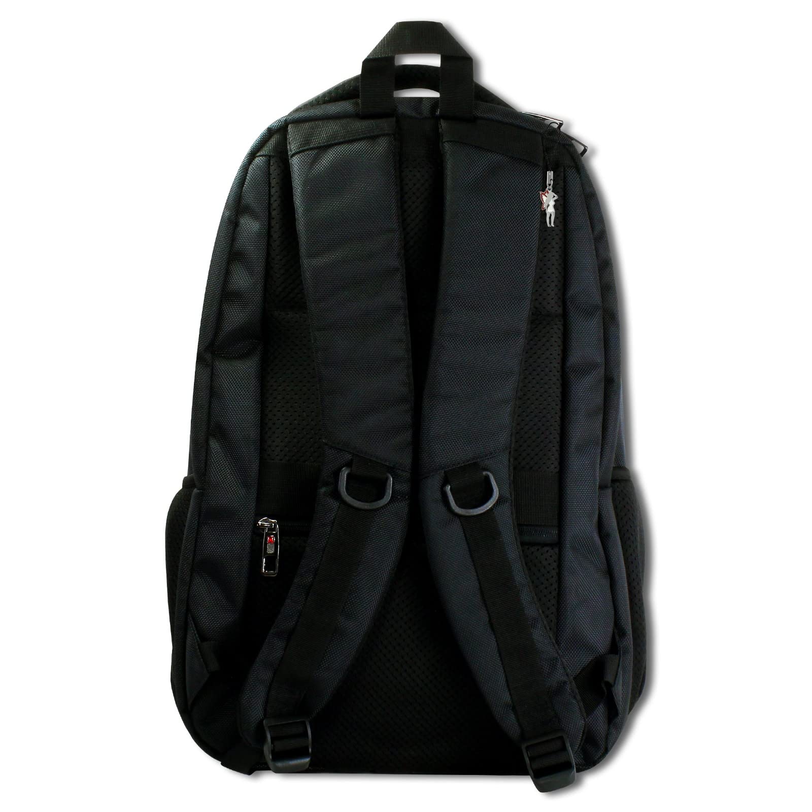 Travel N Meet Laptoprucksack, Notebooktasche gepolstert schwarz ORD202S Polyester Freizeitrucksack
