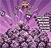 Gourmet Purple Grape Flavored Popcorn by It's Delish, 16 Oz Jumbo Container | Bulk Air Popped Pop Corn Snack - Fruity Purple Themed Candy Confetti – Gluten Free, Vegan, Kosher, 1 Count