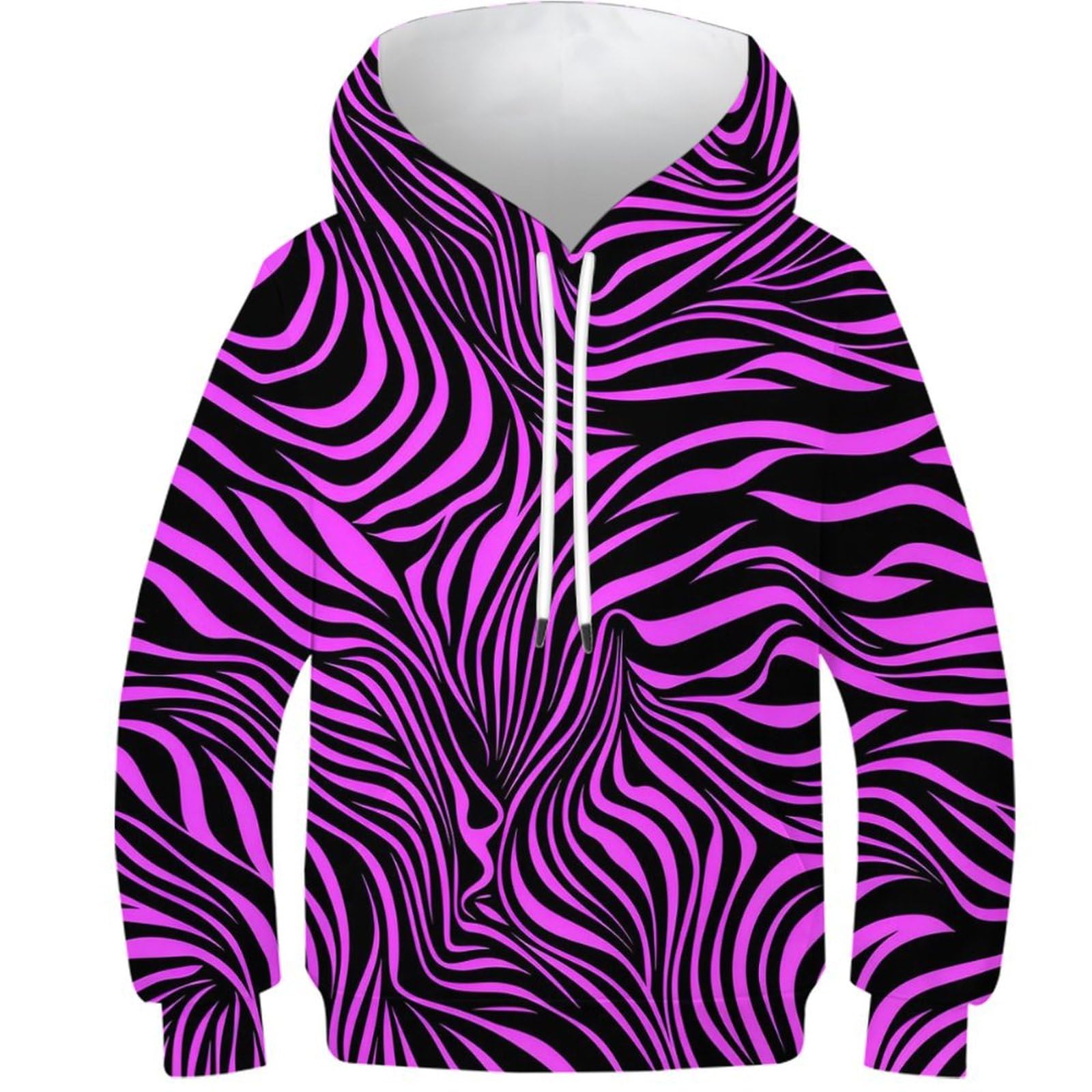 Sweat-shirt graphique impression 3D vivid pour ados - 8
