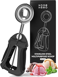 Ice Cream Scoop, Cookie Scoop - Ice Cream Scooper, Cookie Scoops For Baking, Ice Cream Scoop with Trigger Release, Cookie ...