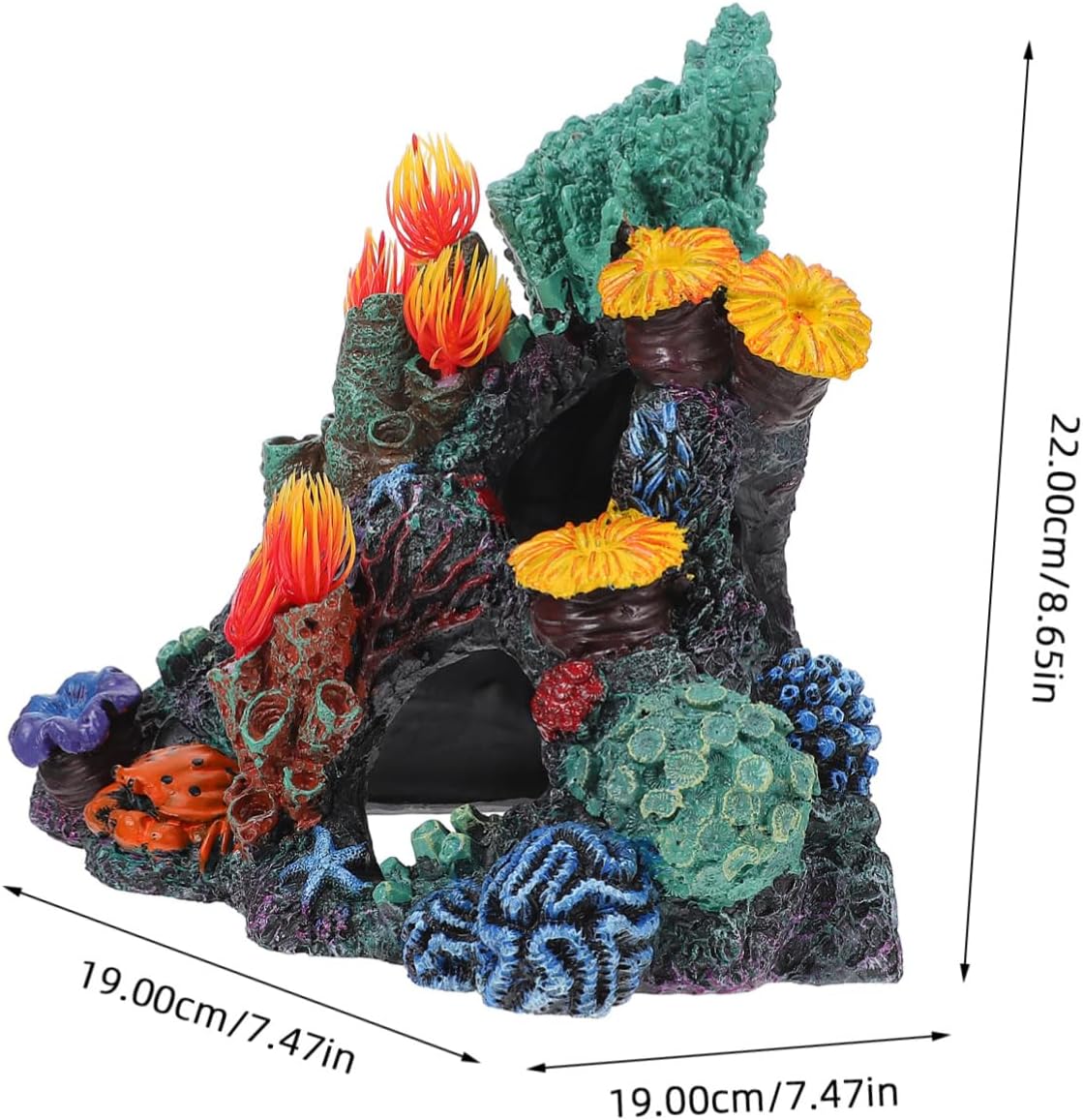 DOITOOL Artificial Coral Artificial Plants Aquarium Plants Fish Retirement Household Accessories Office