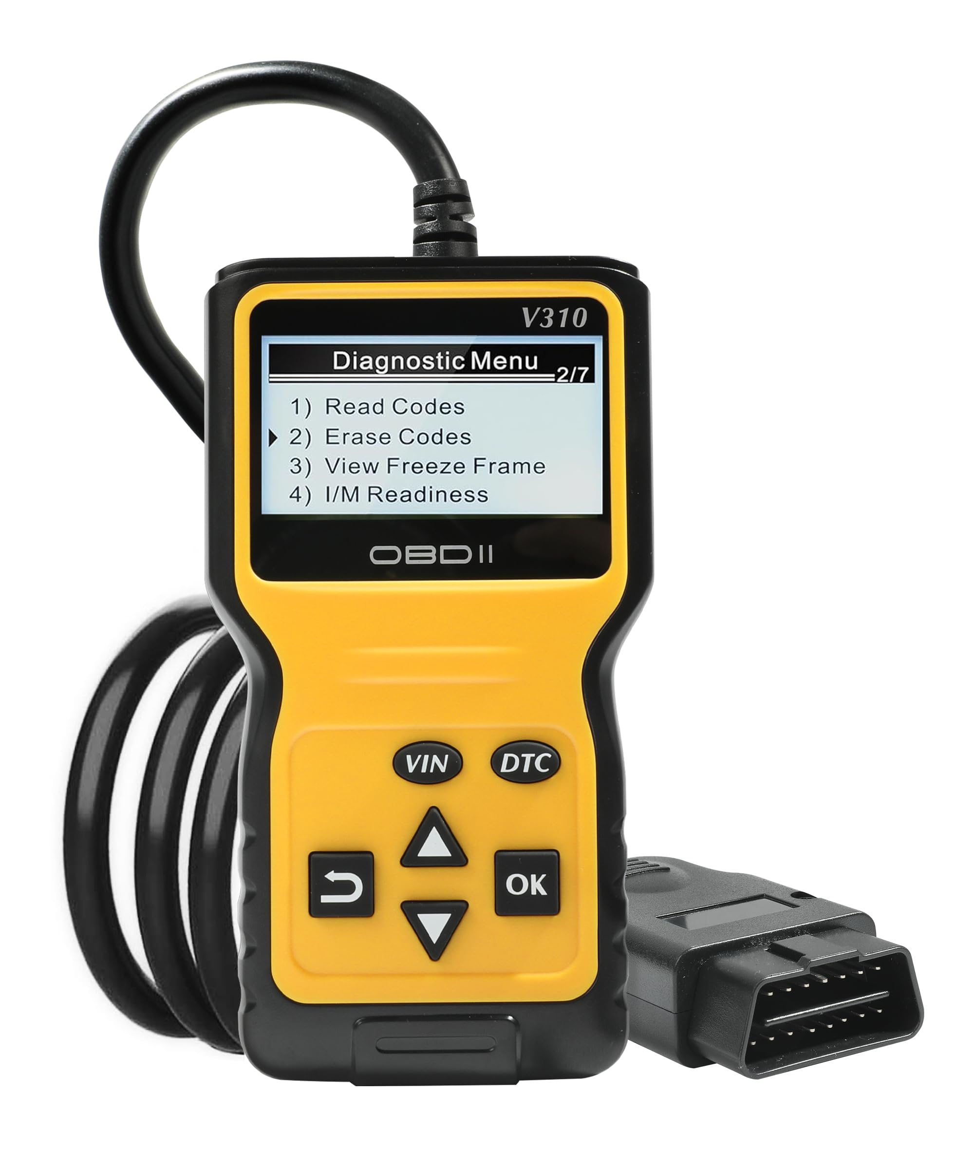Diagnosis Coche Multimarca Flaconi OBD con Lector de Fallos para Vehículos OBDII 7