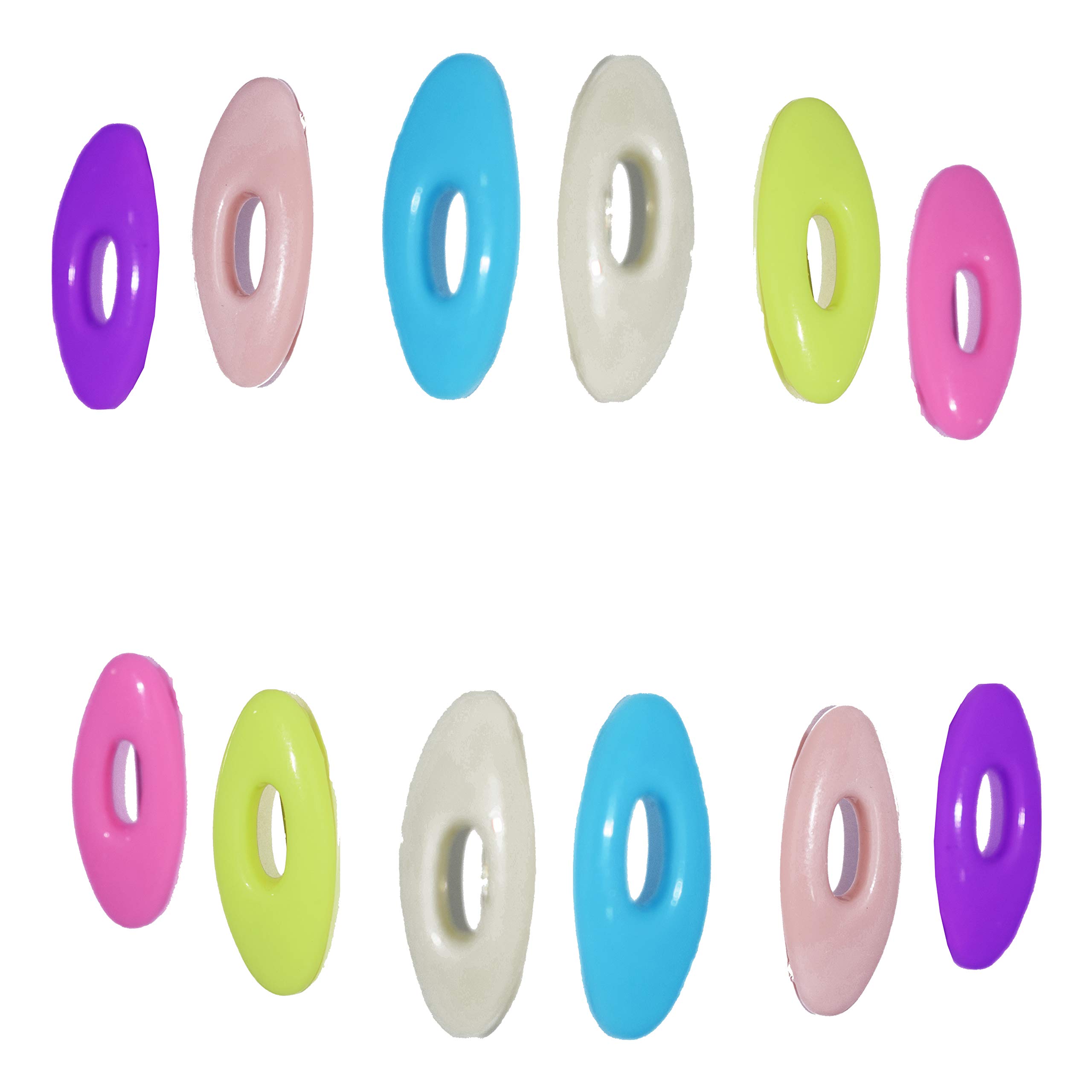 hunky dory 12pins Ice Traditional Multicolour Safety Pins | Brooch | Saree Pins | Head Pins for Women (Pack of 12)-picture-25