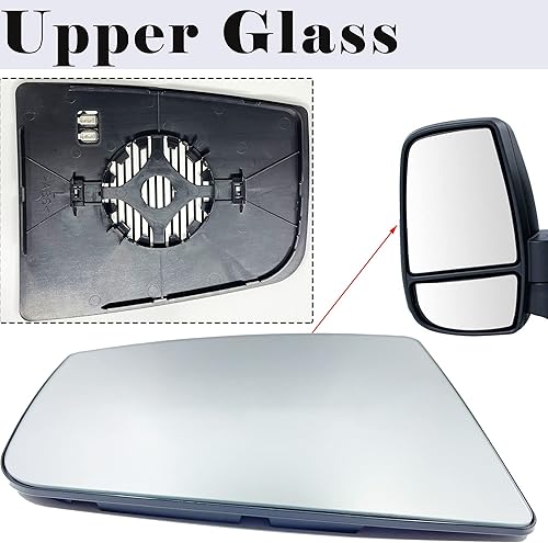 Miniatura 5 de Transit - Espejo lateral del conductor compatible con Ford Transit 2015-2021 T150 T250 T350 lado izquierdo Ford Transit Espejo de tránsito con