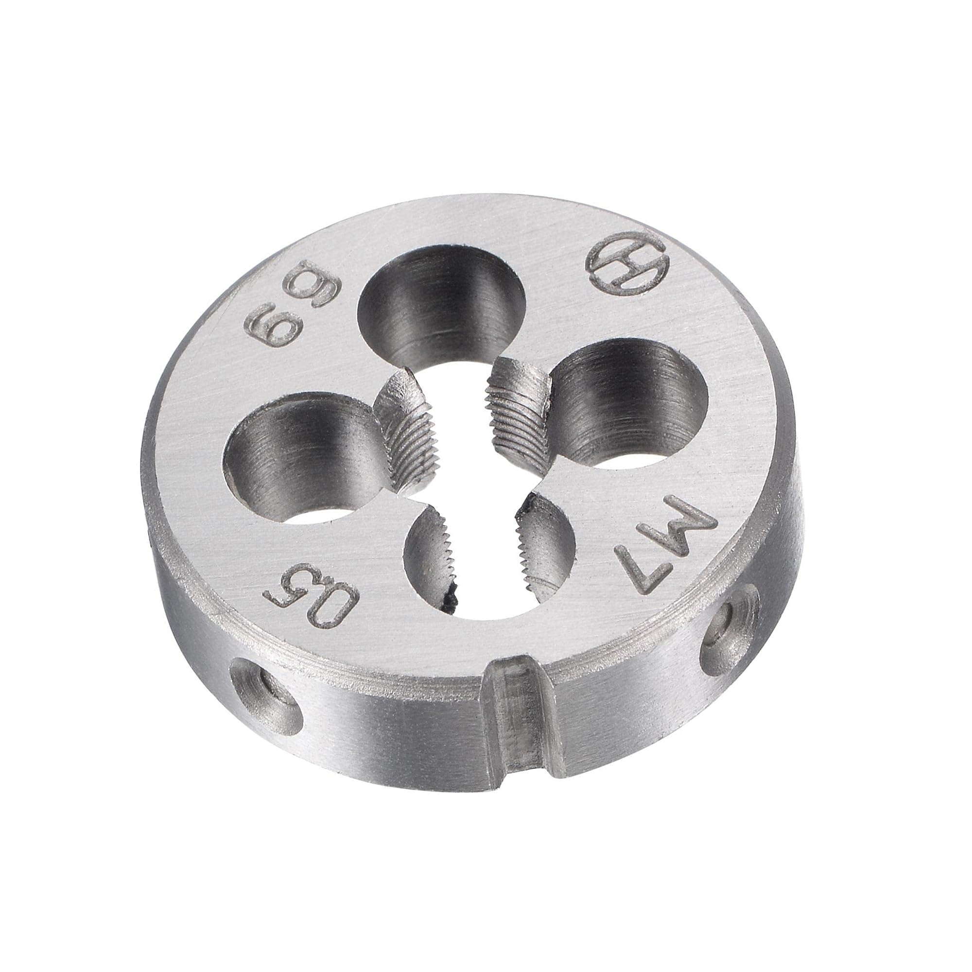 MACHSWON M7 x 0.5mm Metric Tap and Die Set - Machine Thread Screw Tap with Round Threading Die Kit for Thread Repair - Image 2