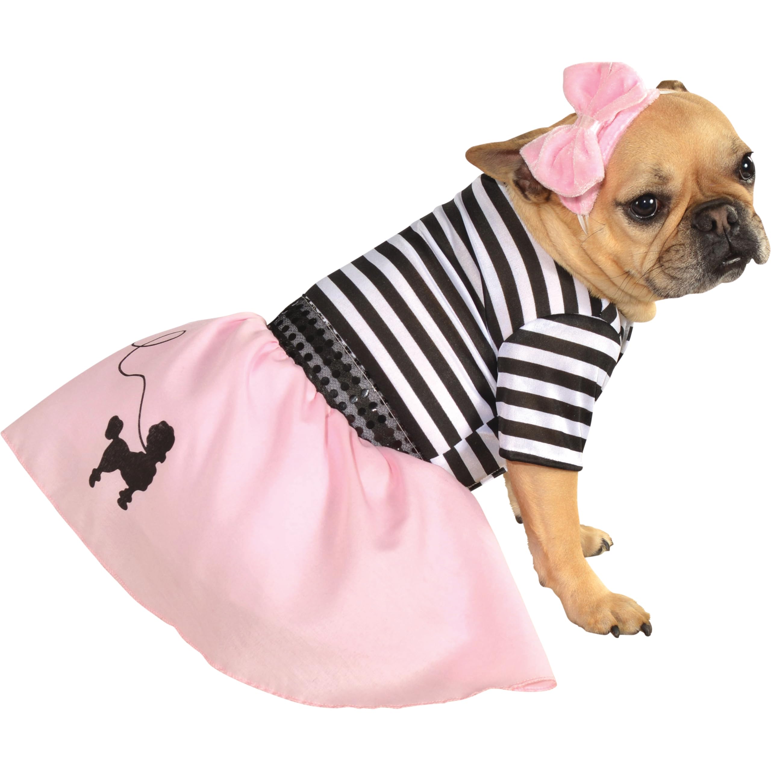 Rubies 50s Girl Pet Costume for Themed Parties and Halloween, As Shown, Medium