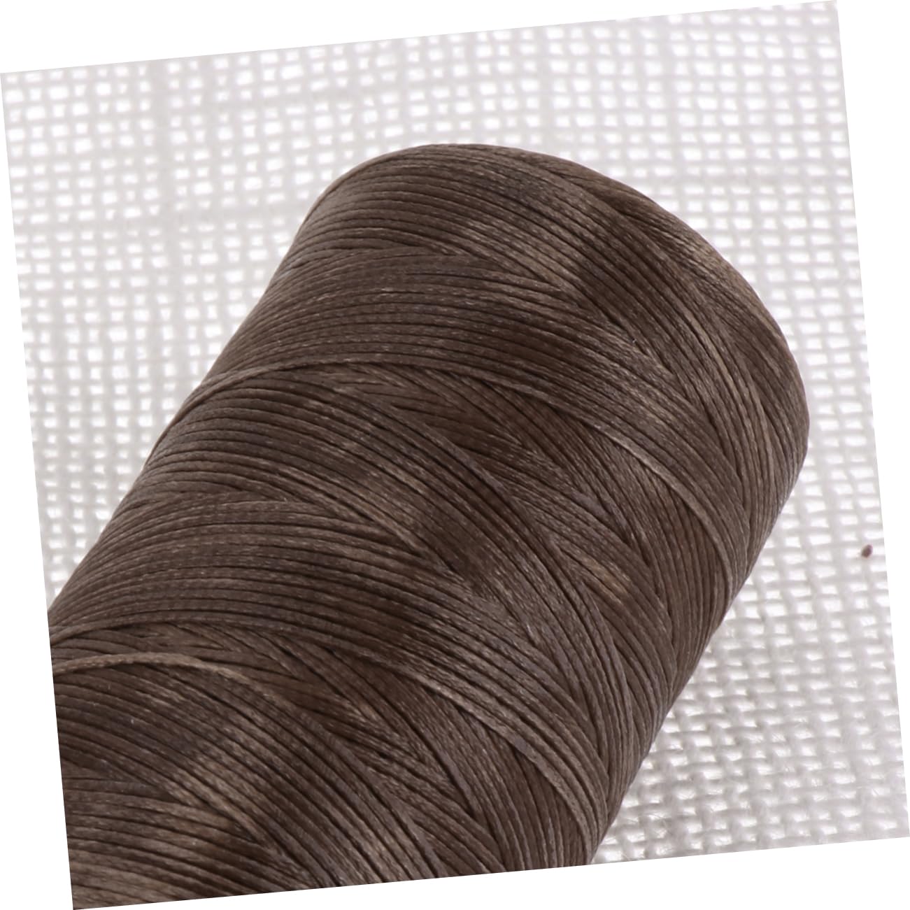 SHINEOFI 3pezzi Filo Cucire Cuoio Cerato Filo Per Cucire Pelli e Progetti Diy Linea Piatta Cerata No Marrone Resistente e Versatile Per Artigianato Pelle Riparazioni e Legatoria