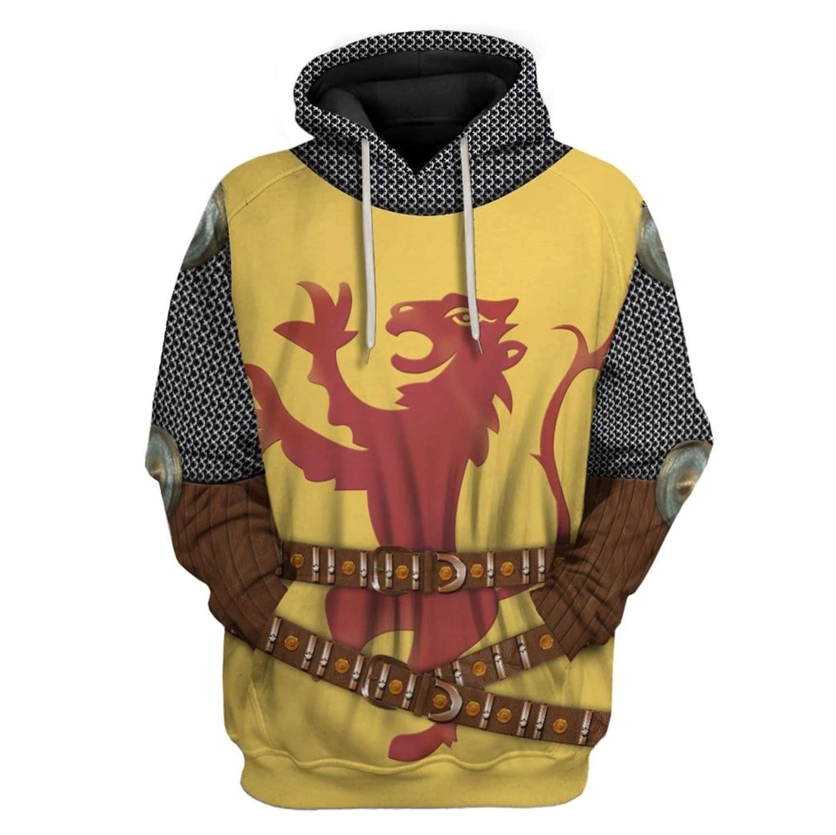 Uyecos Historical Hoodie Revolutionary War Uniform Top