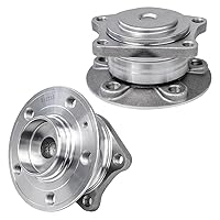 Vista 12 de Detroit Axle - 2 Cubos de Cojinetes de Rueda Delantera para Dodge Ram 1500 2009-2011, Conjunto de Cojinetes de Rueda y Cubos 2010, Par de Cubos