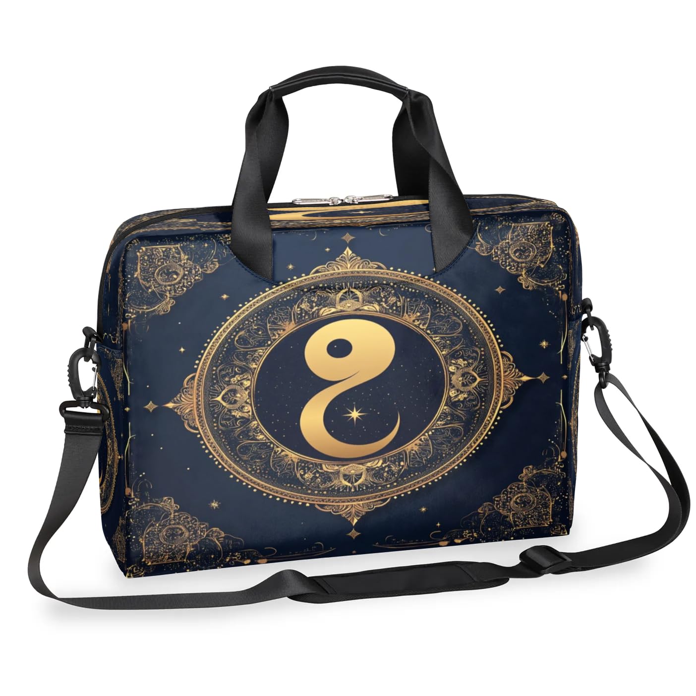 Tai Chi Art pokrowiec na laptopa torby na laptopa torebka komputerowa teczka listonoszka torba torba pasek na ramię dla 13-16 cali, Kolor, X-Large