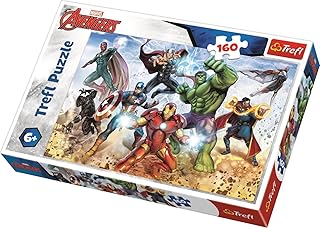 لعبة مارفل افينجرز ريدي تو سيف ذا وورلد من تريفل، لعبة مفيدة للنمو وممتعة للأطفال البنات والأولاد من سن 6 سنوات فما فوق، مناسبة لأعياد الميلاد والكريسماس، 160 قطعة ملونة، 91615368