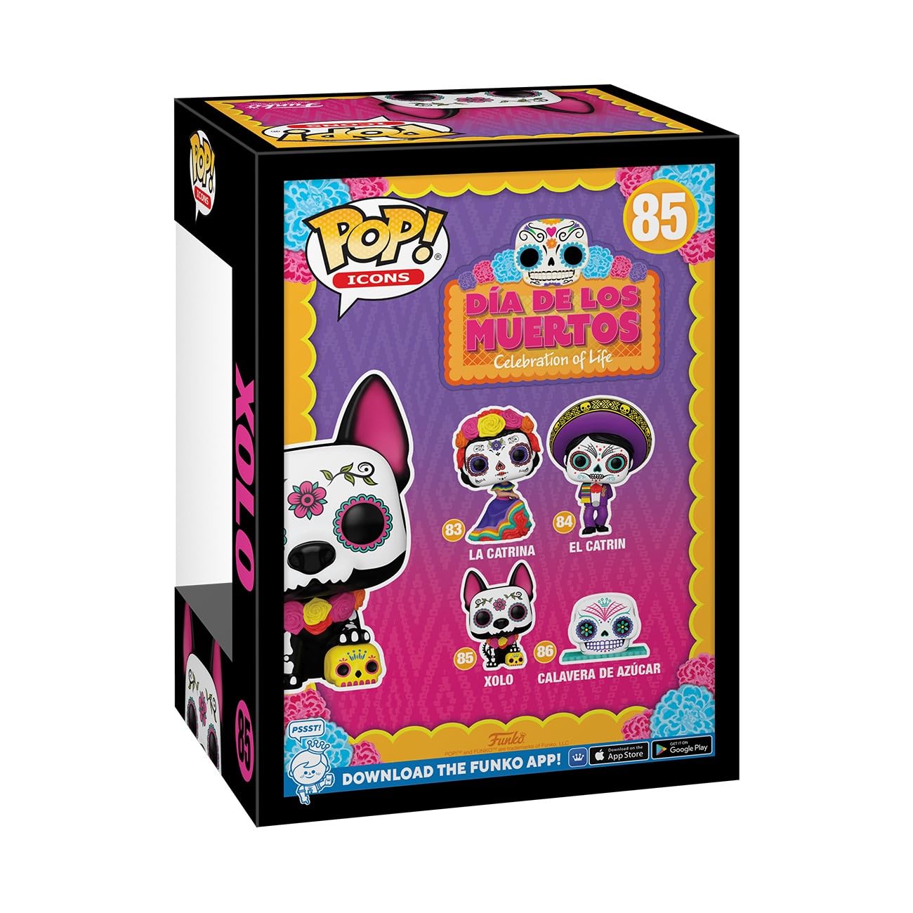 Amazon.com: Funko Pop! Icon: Día de Los Muertos - Xolo : Toys & Games
