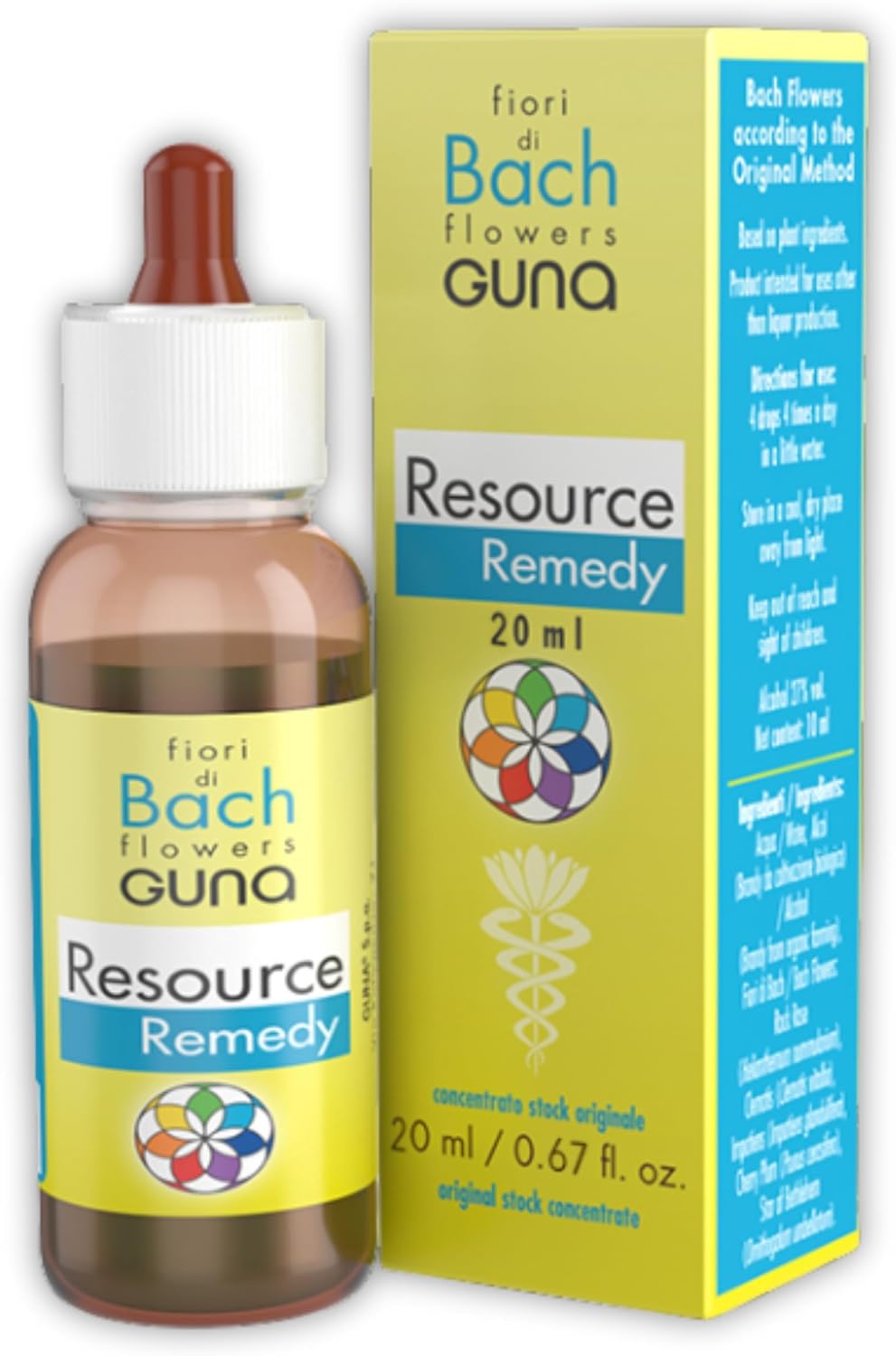 GUNA Resource Remedy Gocce con Fiori di Bach 20 ml