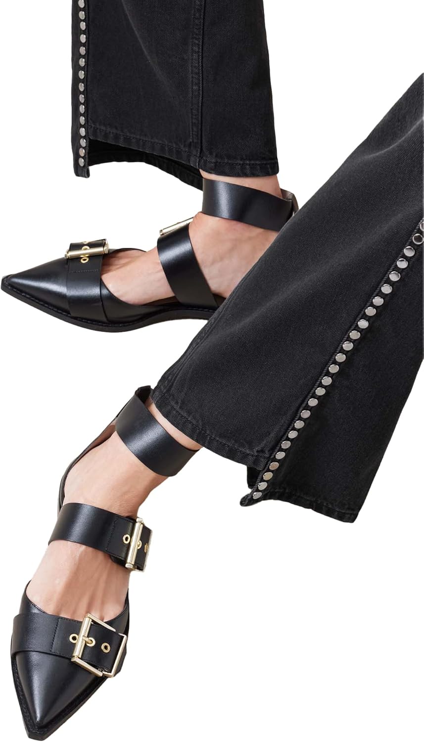 Allsaints Womens Frankie Stud Jean - Image 5