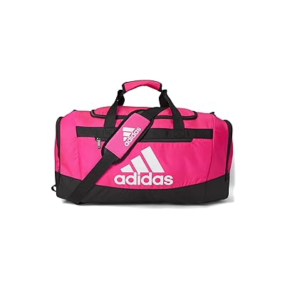 adidas Defender 4 Medium Duffel Bag Handbags Pink/Team Shock Pink, Polyester
