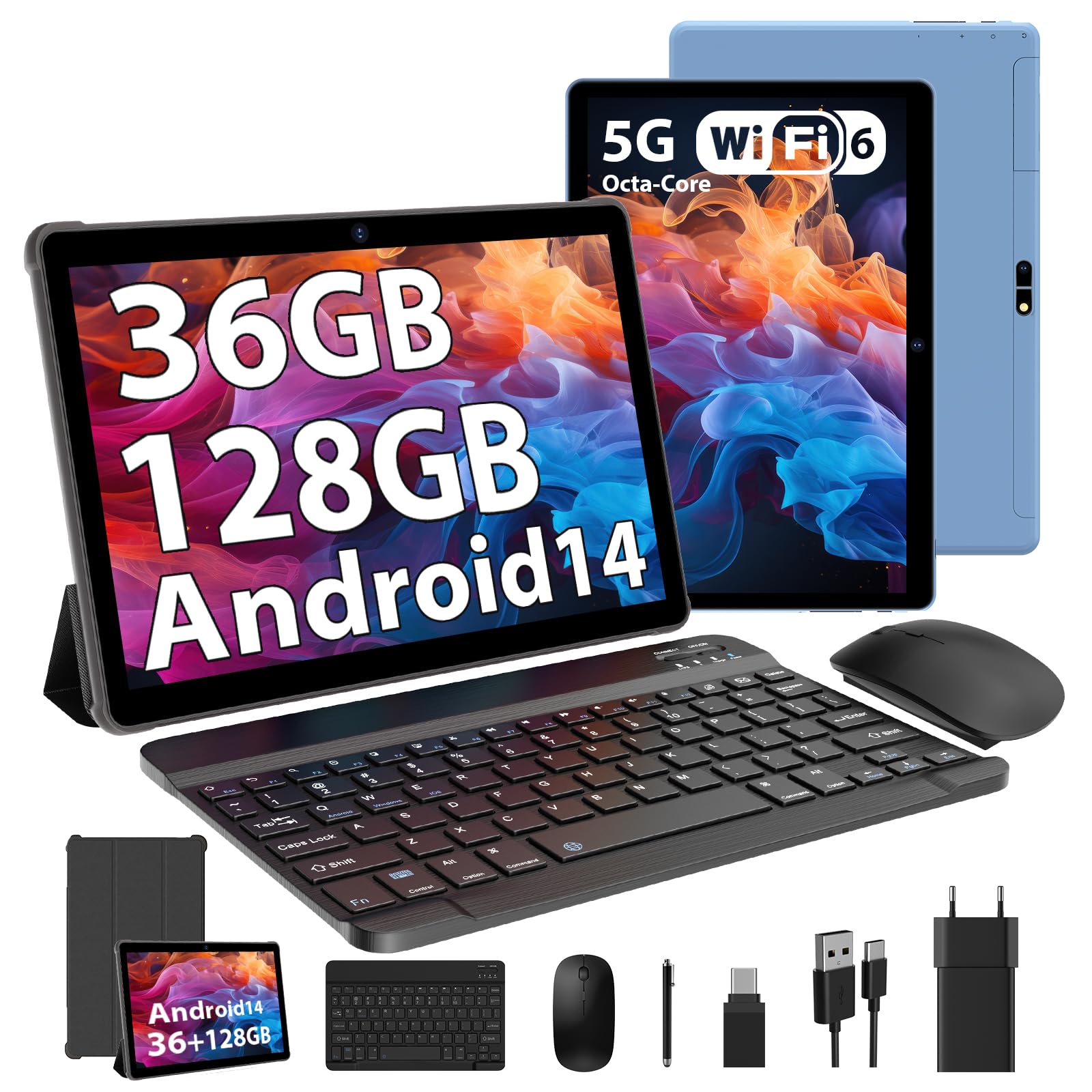 Android 14 タブレット 12GB RAM 128GB ROM Android 14 タブレット 12GB RAM 64GB ROM ピンク - メルカリ