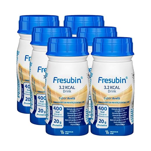 Fresubin 3.2 Kcal Avelã - 125ml Caixa com 6 - Fresenius
