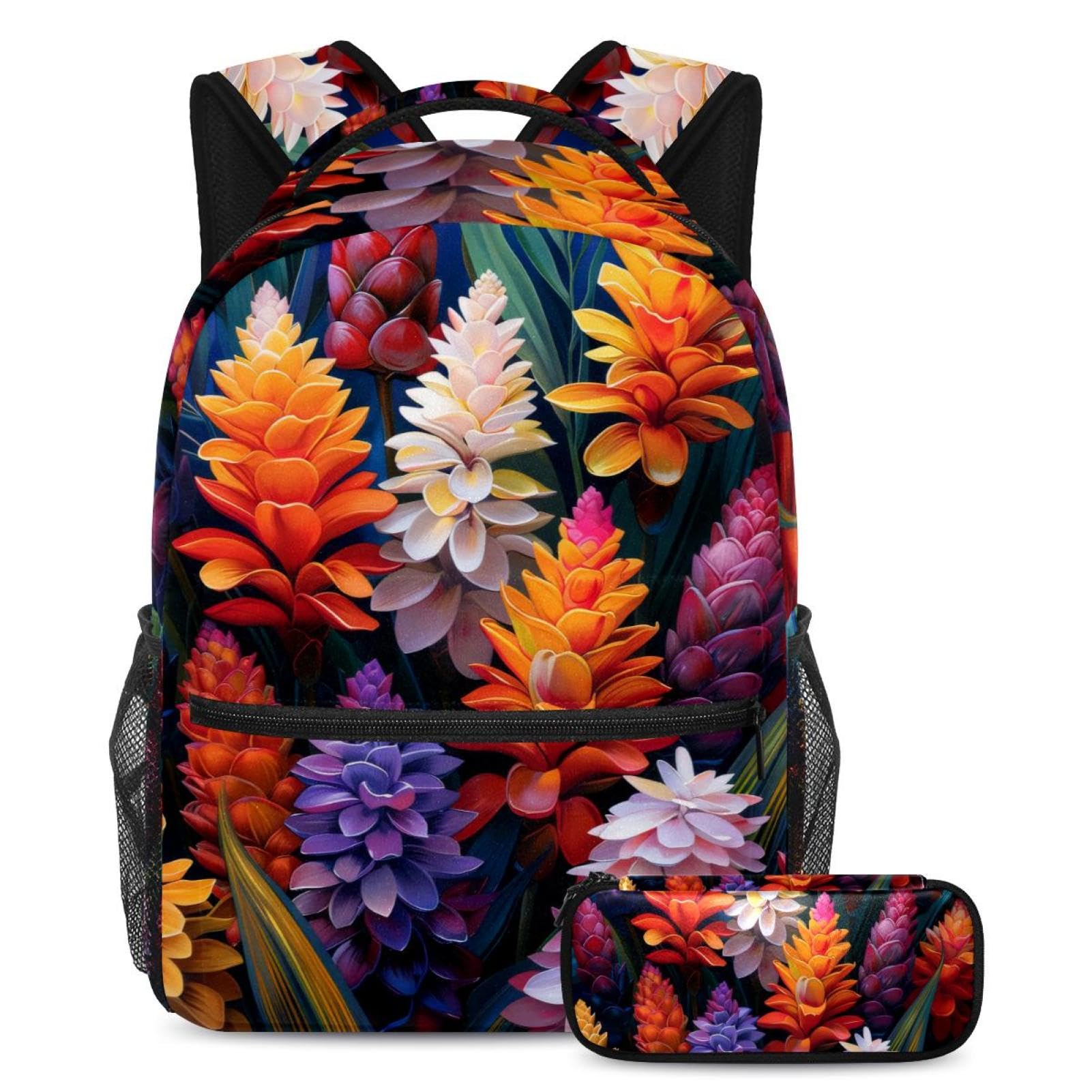 Ensemble sac à dos grande capacité et trousse pour ranger les fournitures - 7