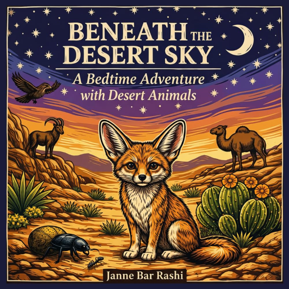 Beneath the Desert Sky: A Quiet Adventure with Desert Animals for Kids (Discover & Dream - Storybooks for Kids)