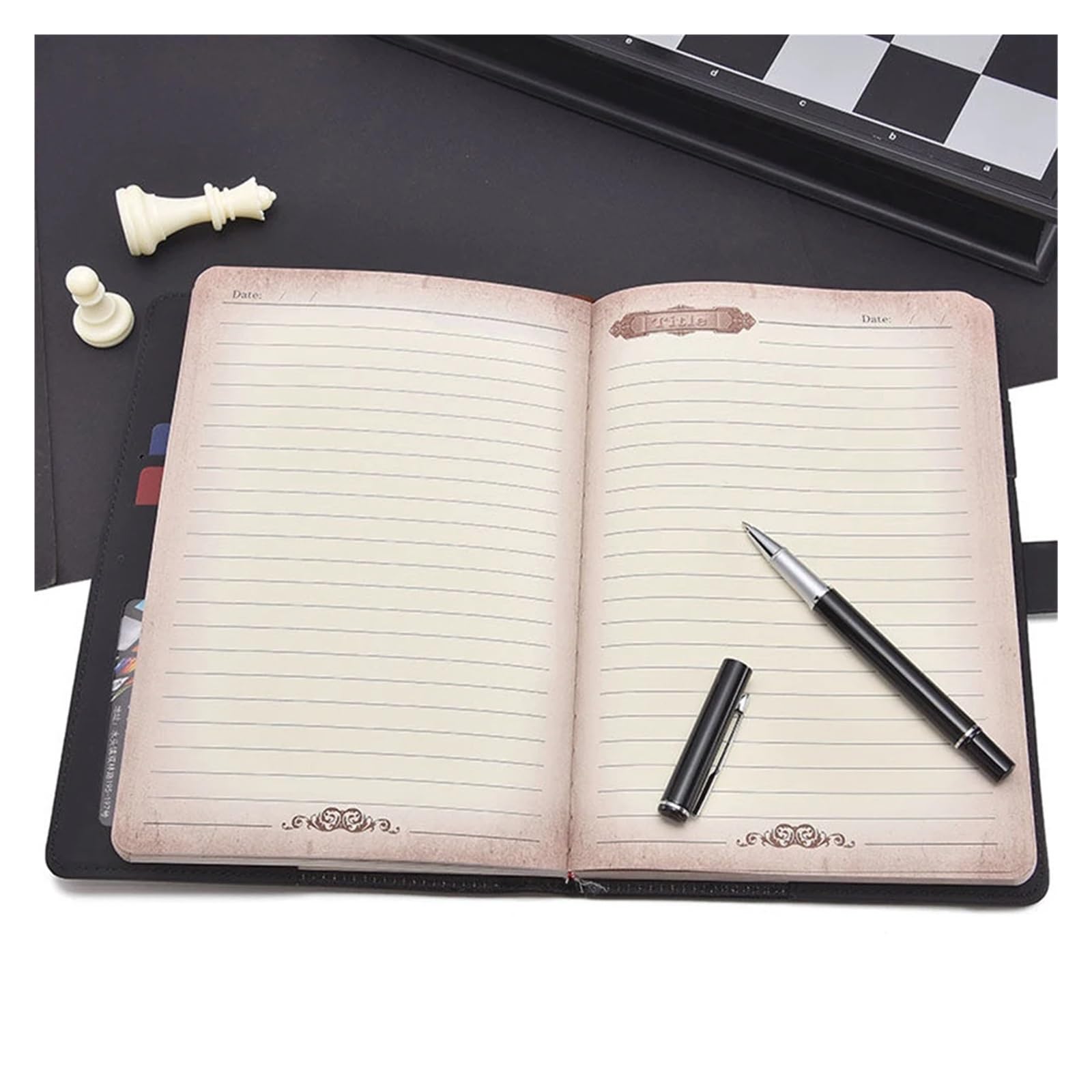 Tagebuch Mit Schloss A5 B6 Retro Passwort Notebook Mit Schloss Journal Verdicken Einfache Student Notebook Handbuch Reisende Schreibwaren Schule Liefert(A5 Light Blue)