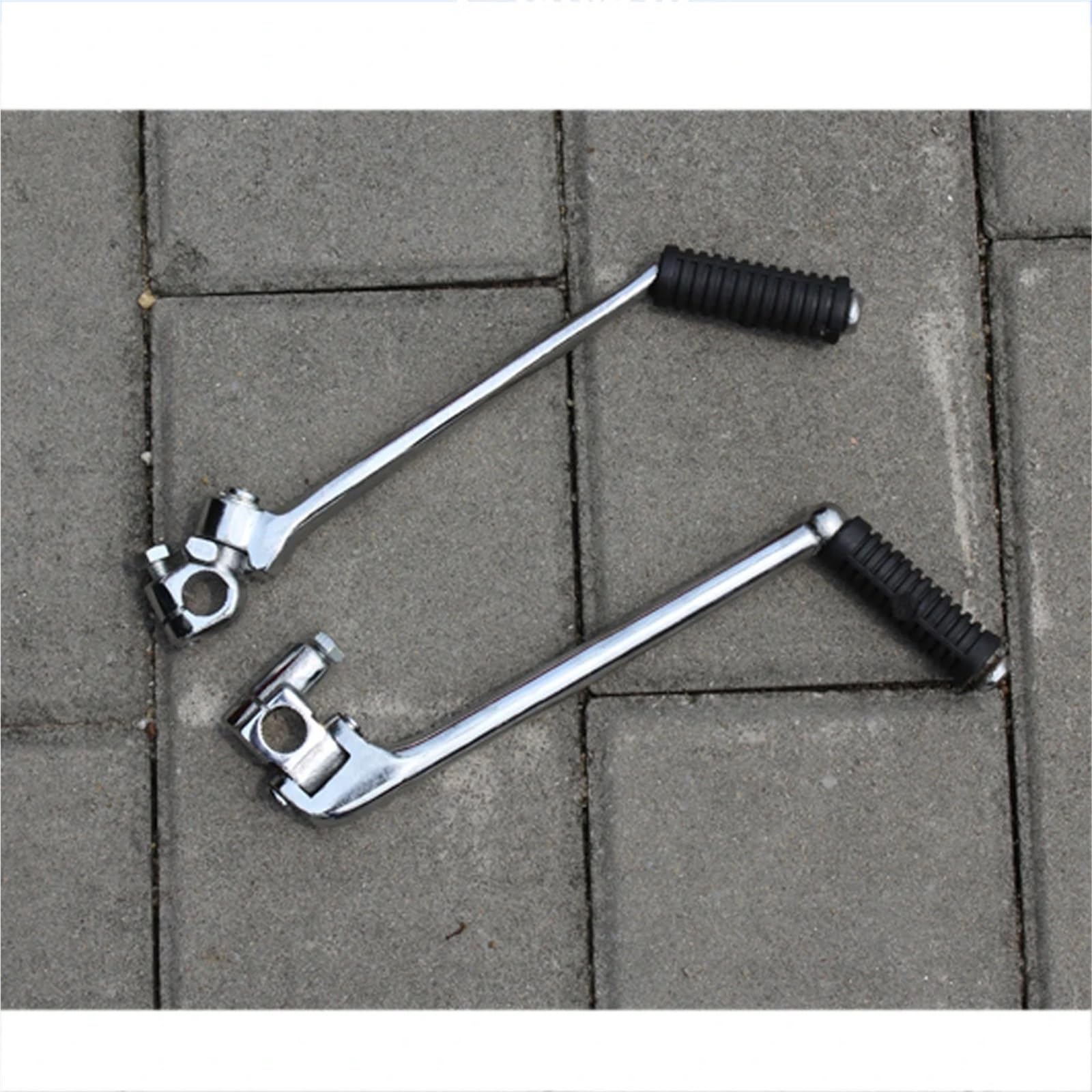 Kick Starter Dźwignia Dźwignia rozrusznika motocyk Dźwignia rozrusznika nożnego do motocykla, ramię pedału pasujące do Honda CG 125, CG125, otwór montażowy 16 mm(A)