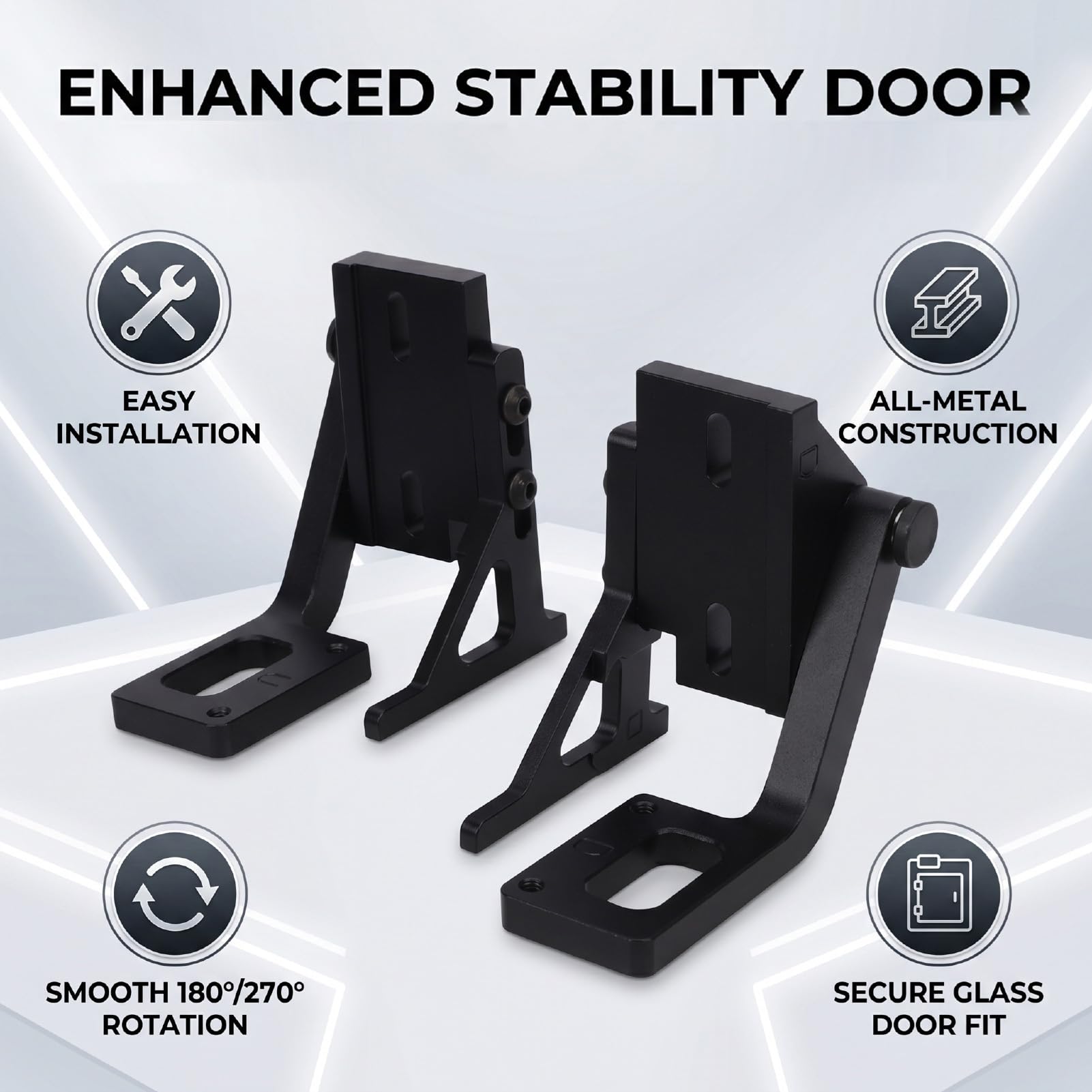 Hyuduo Lab P2S Zawiasa Drzwiowa Zawias Obrotowy ze Stopu Aluminium CNC z