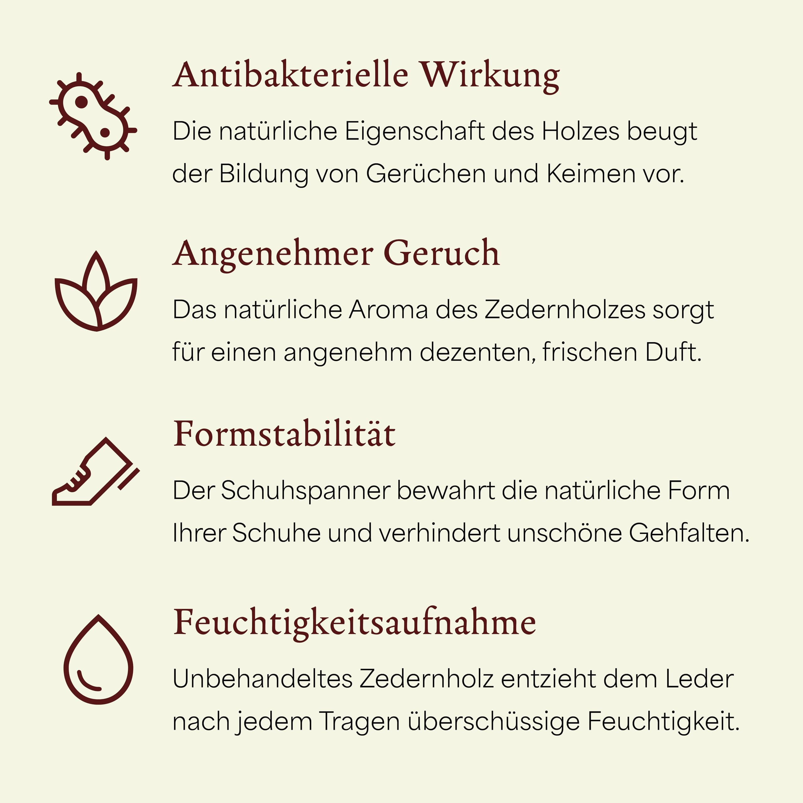 Langer & Messmer Schuhspanner aus Zedernholz für Herren und Damen inkl. Reiseschuhlöffel aus Zedernholz, Größe 34 bis 50, das Original! 1, 2 oder 5 Paar