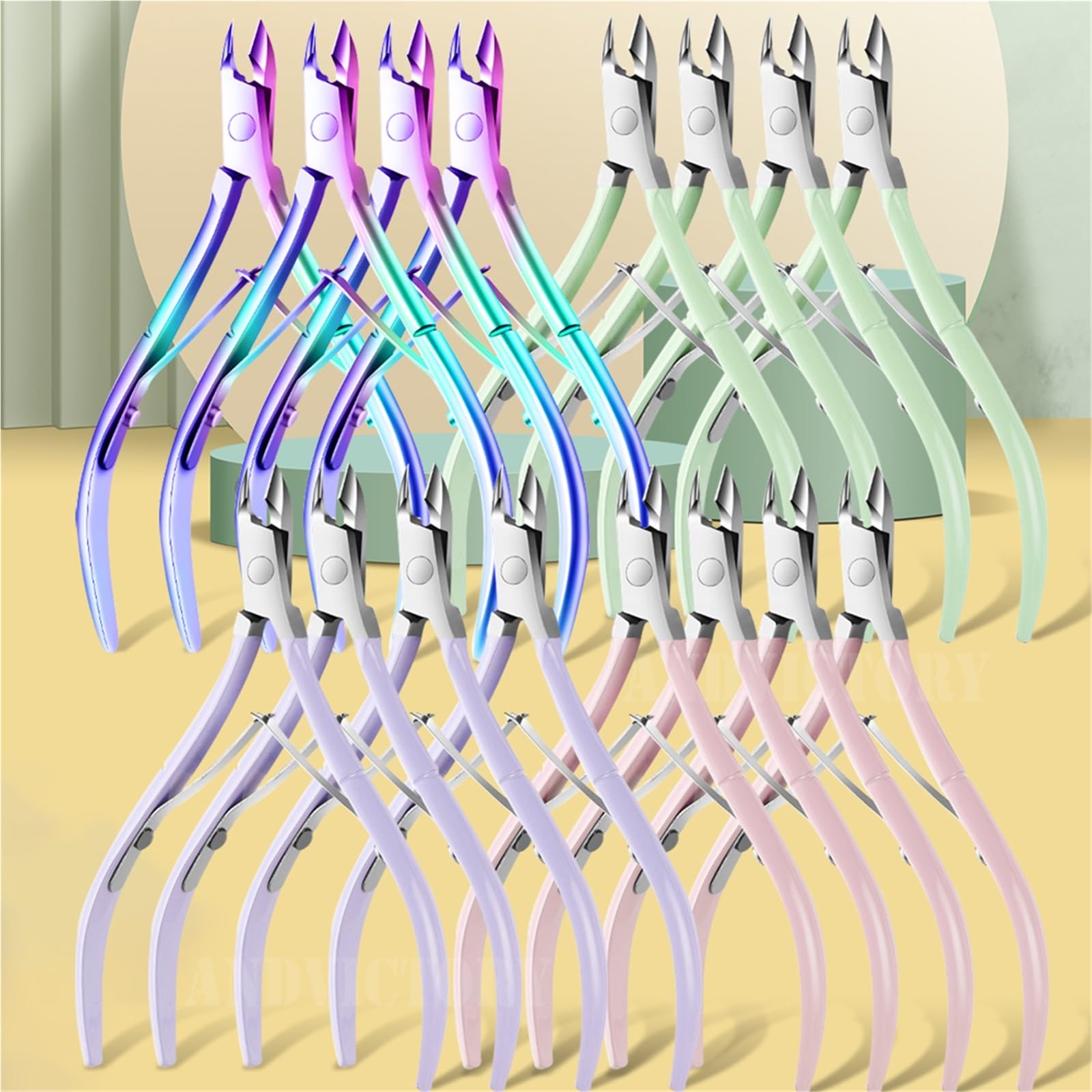 Alicate Para CutíCulas 1/2/4 Uds cortaúñas de acero inoxidable for cutículas cortador uñas arte manicura pedicura cuidado alicate herramientas belleza for