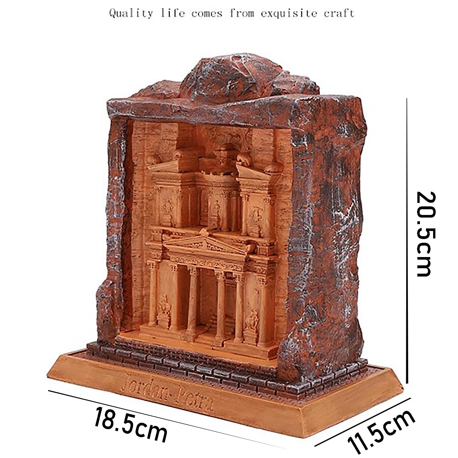 Amazon.co.jp: ヨルダンの古代都市ペトラの絶妙な樹脂工芸品