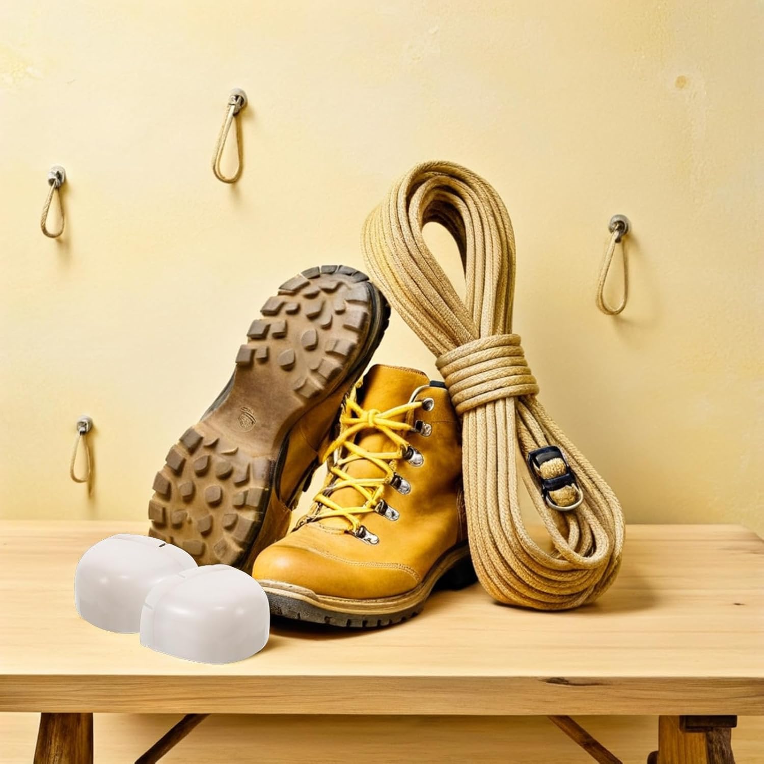 1 Pair Safety Toe Caps for Boots | Protective Toe Protection Cover for Men and Women | Plastic Insert Safety Caps | Not Being Smashed(EU 40, US Male 7)