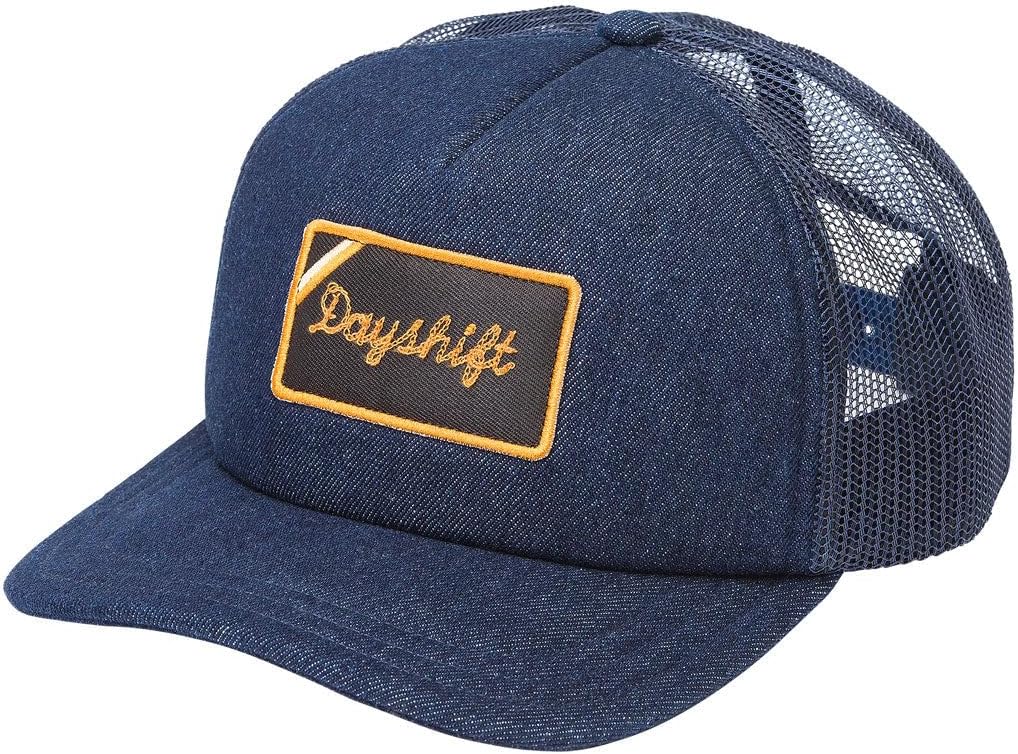 RVCA Dayshift Patch Foamy Trucker Hat - Indigo