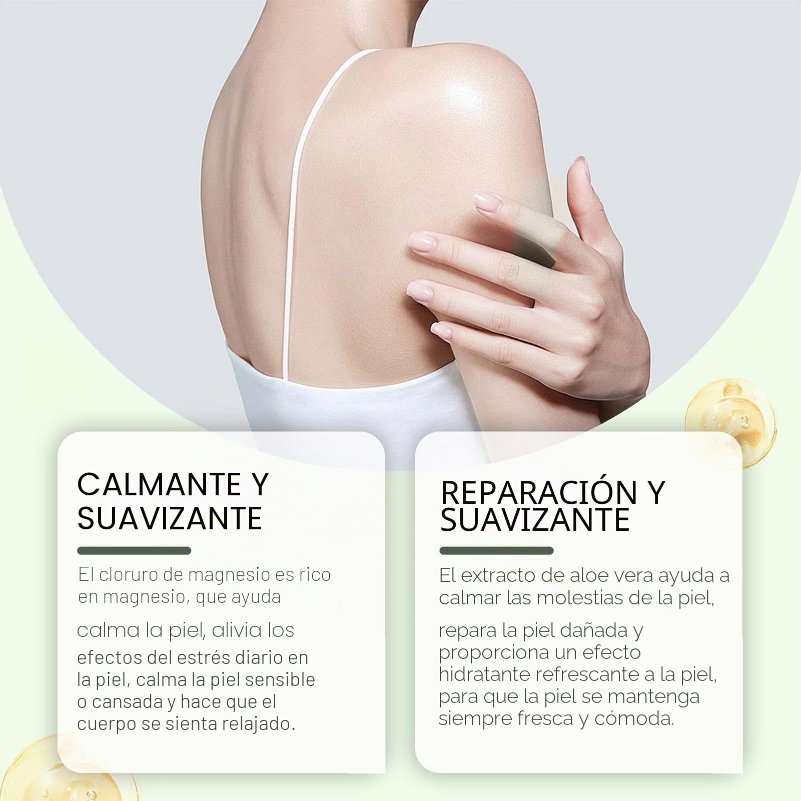 Crema de magnesio para el cuidado de la piel, bálsamo corporal nutritivo de 114 g, bálsamo para el cuidado de la piel para el cuidado del cuerpo, crema natural para piel seca, mantequilla hidratante