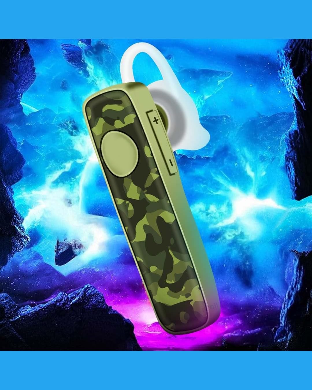 New K1 Wireless Bluetooth Headset with Calling Function Bluetooth (Army Green)-image-29
