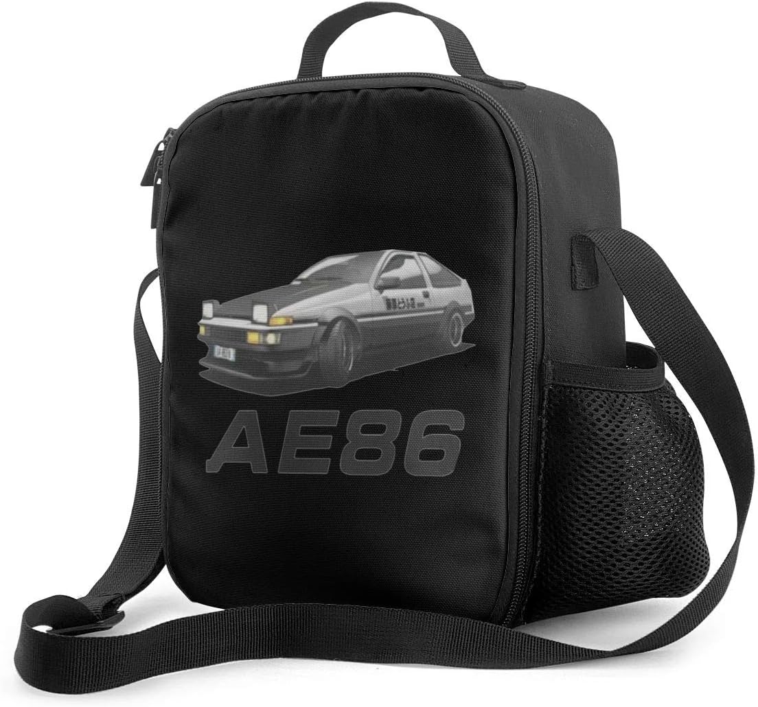 Msqau AE86JDMDrifting Portable Insulated Lunch Bag