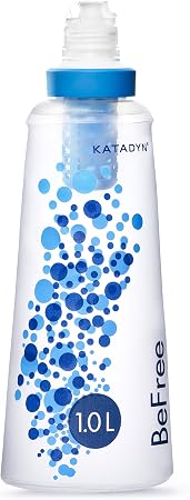Katadyn BeFree 1.0L Water Filter, Fast Flow, 0.1 Micron EZ Clean Membrane for Endurance Sports, Camping and Backpacking, One Size, 8018006 : Katadyn: Amazon.ae: Sporting Goods